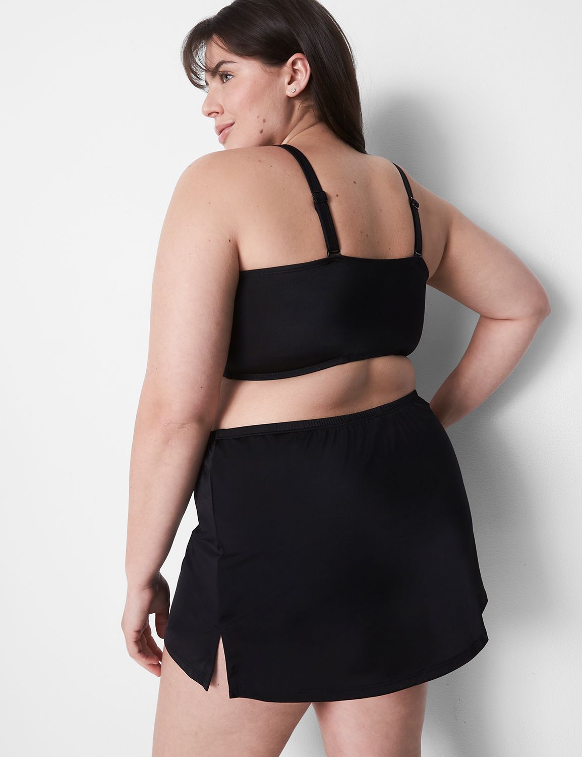 Lane bryant swim skirt online