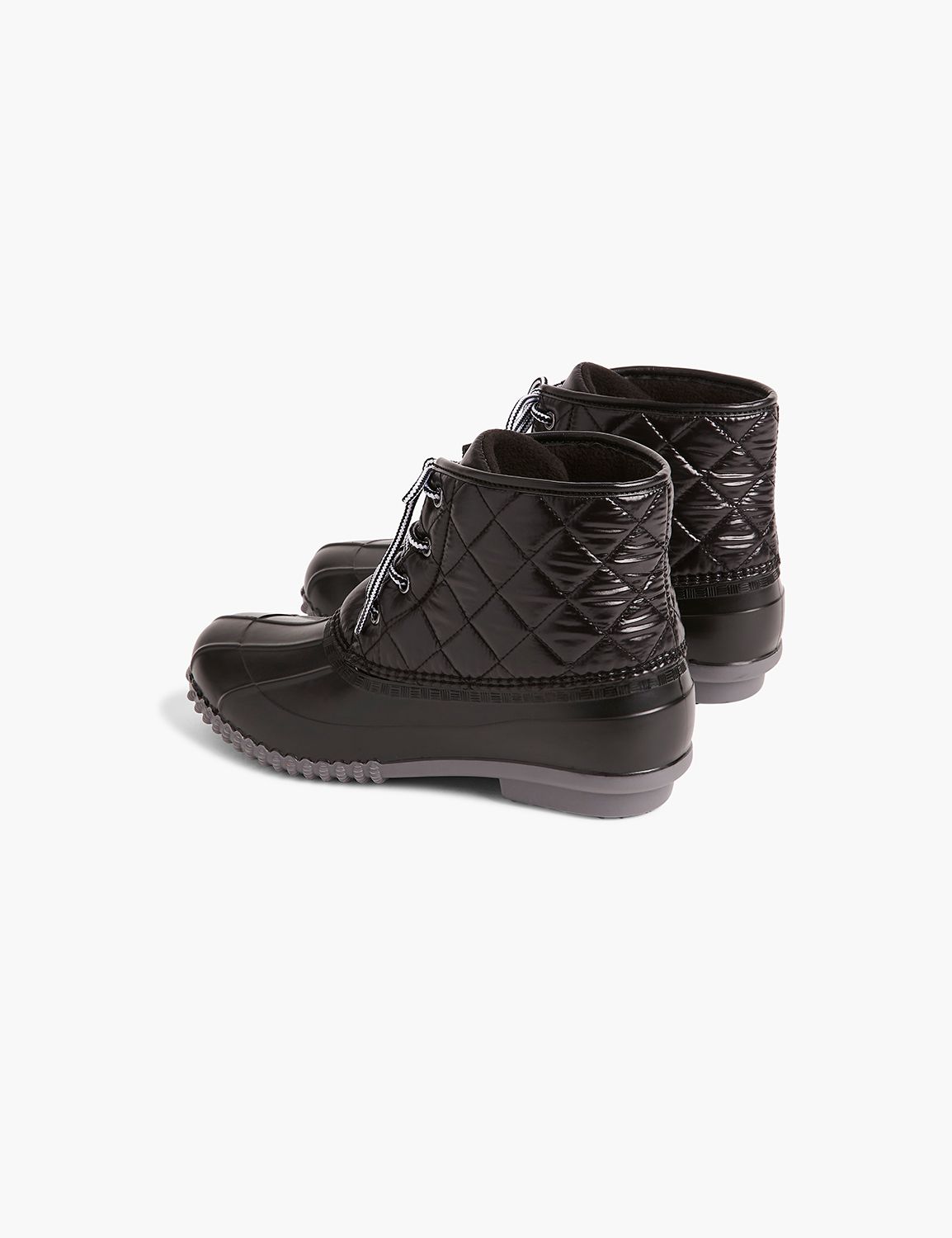 Quilted duck clearance boots womens