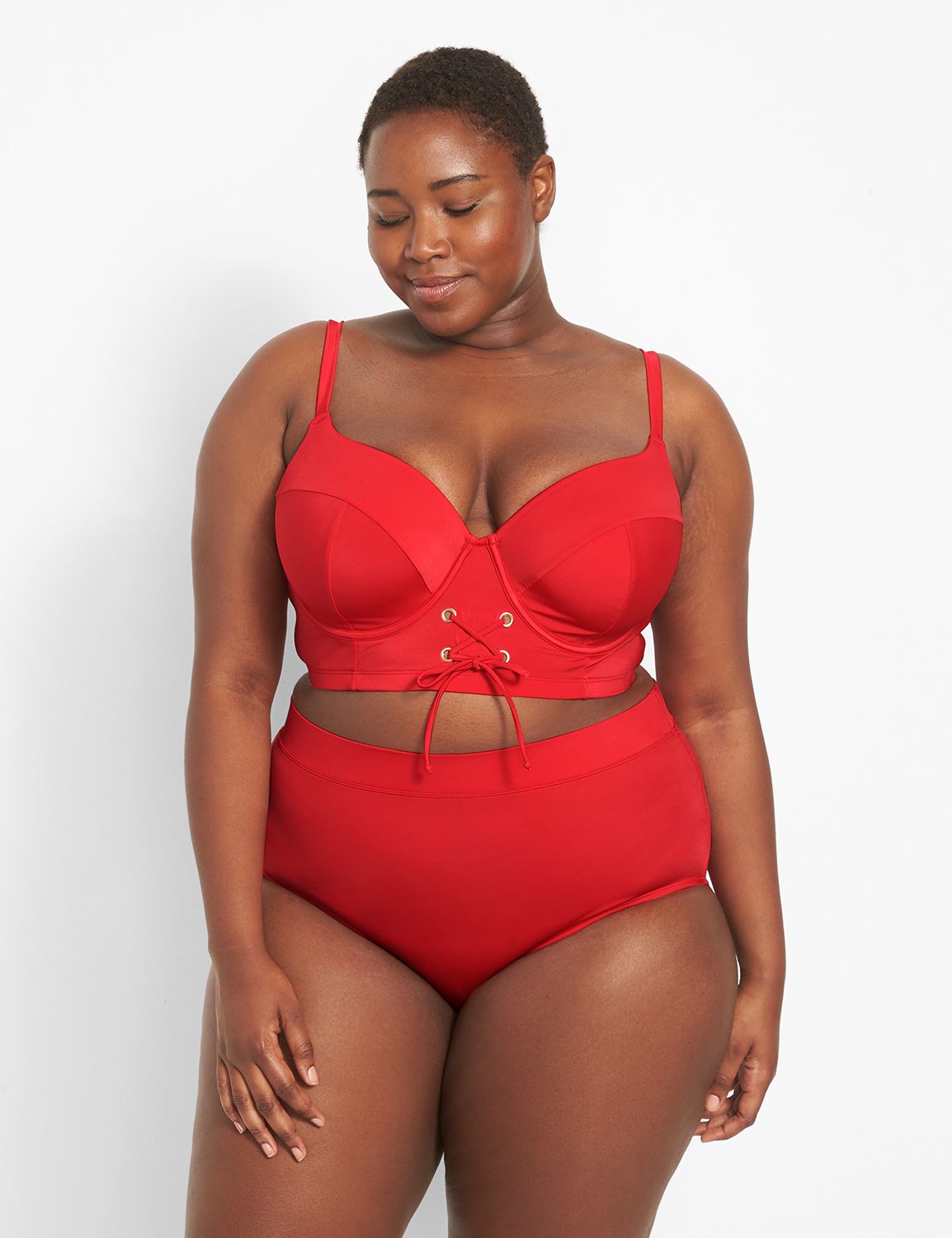 Lane bryant bathing hot sale suit tops