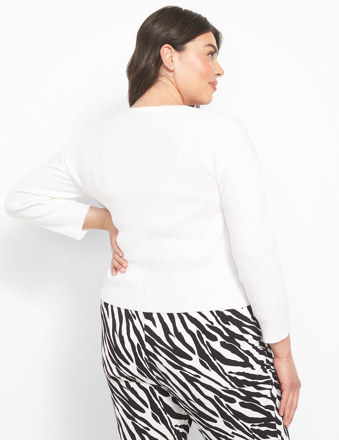 Half Sleeve Collar Cardi