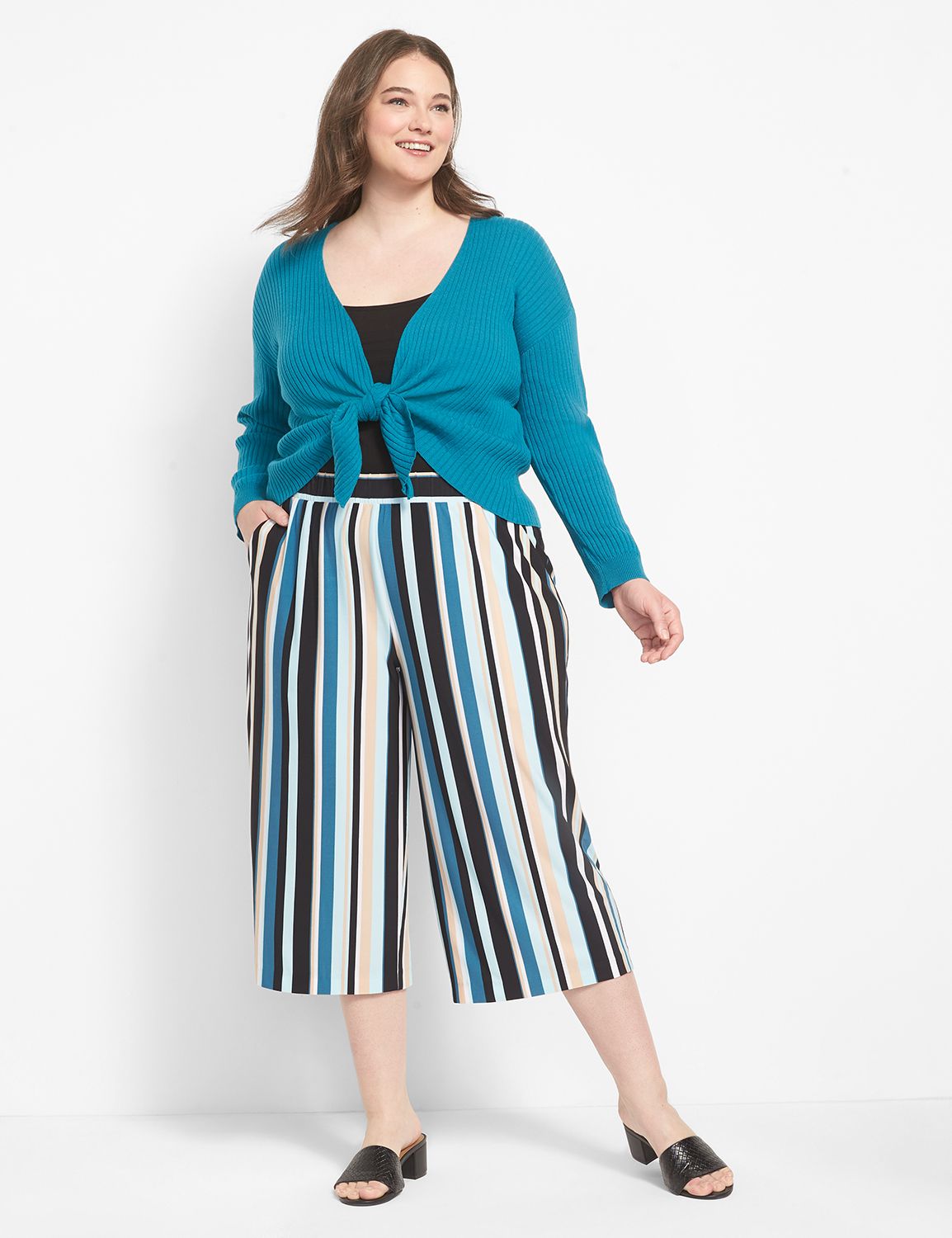 Tie Cardi W/ Bell Sleeve main image 0