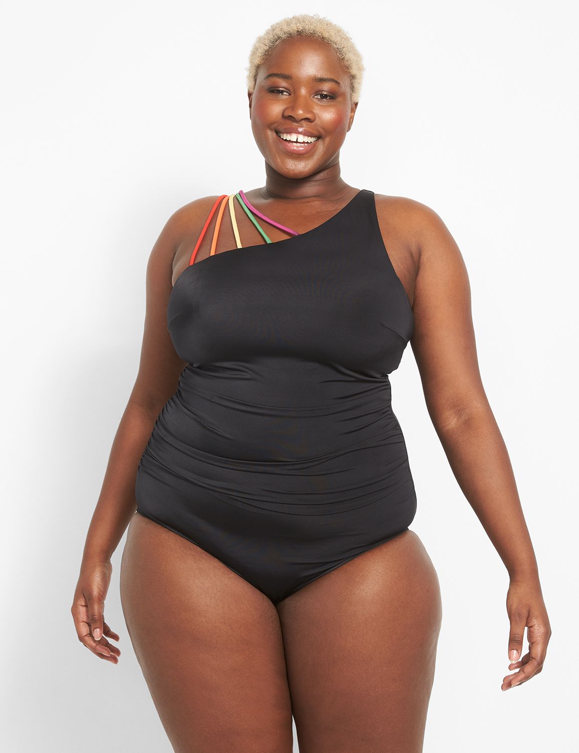NW Rainbow Strappy One Piece 112625 Product Image 1