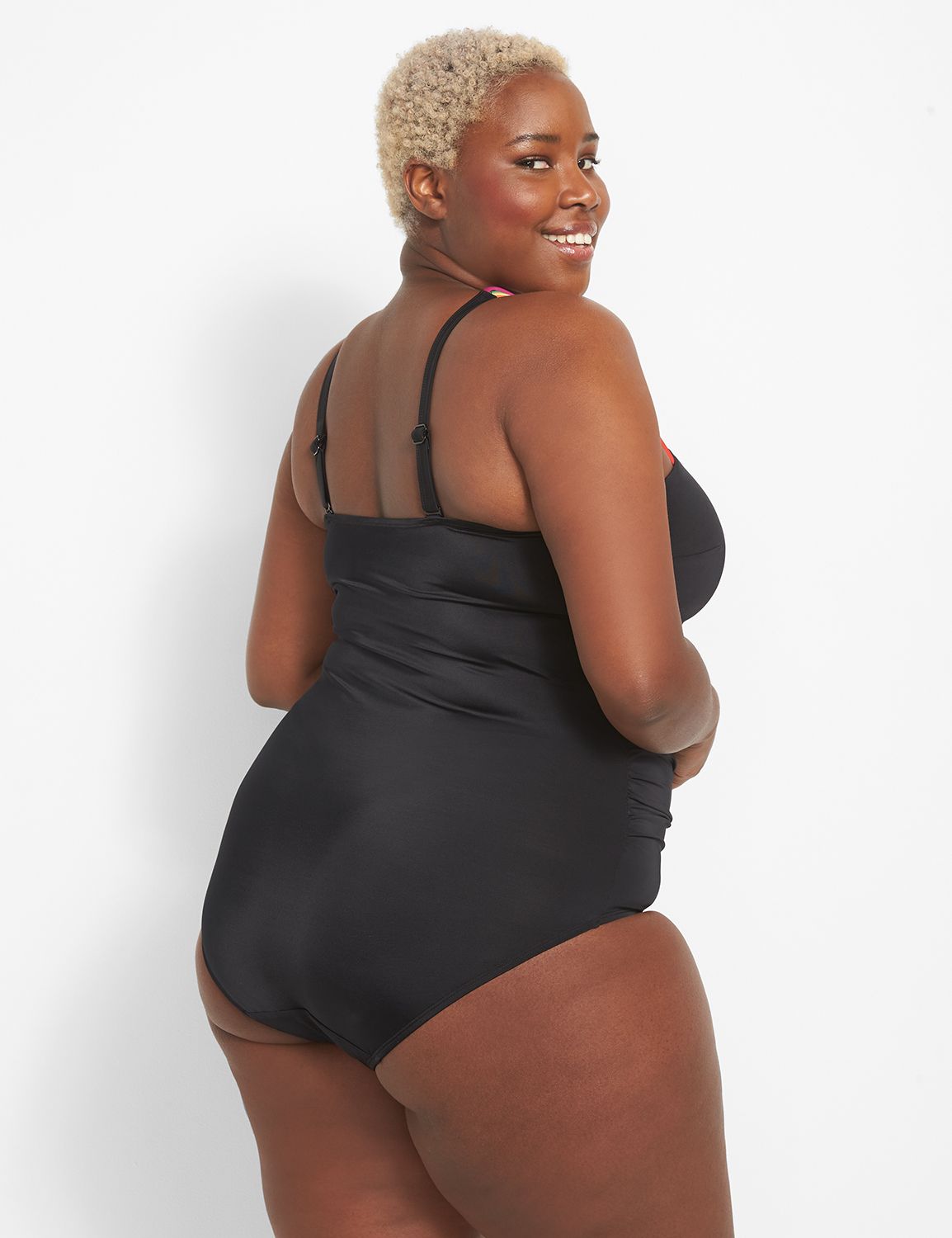 NW Rainbow Strappy One Piece 112625 Product Image 2
