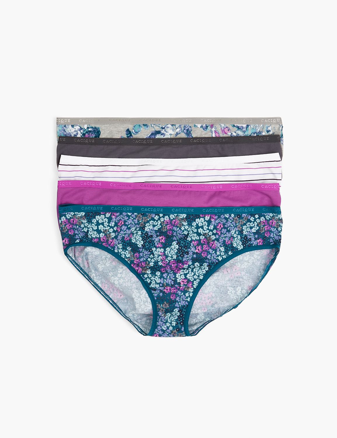 PANTY PACK Cotton Hipsters Tailored LaneBryant