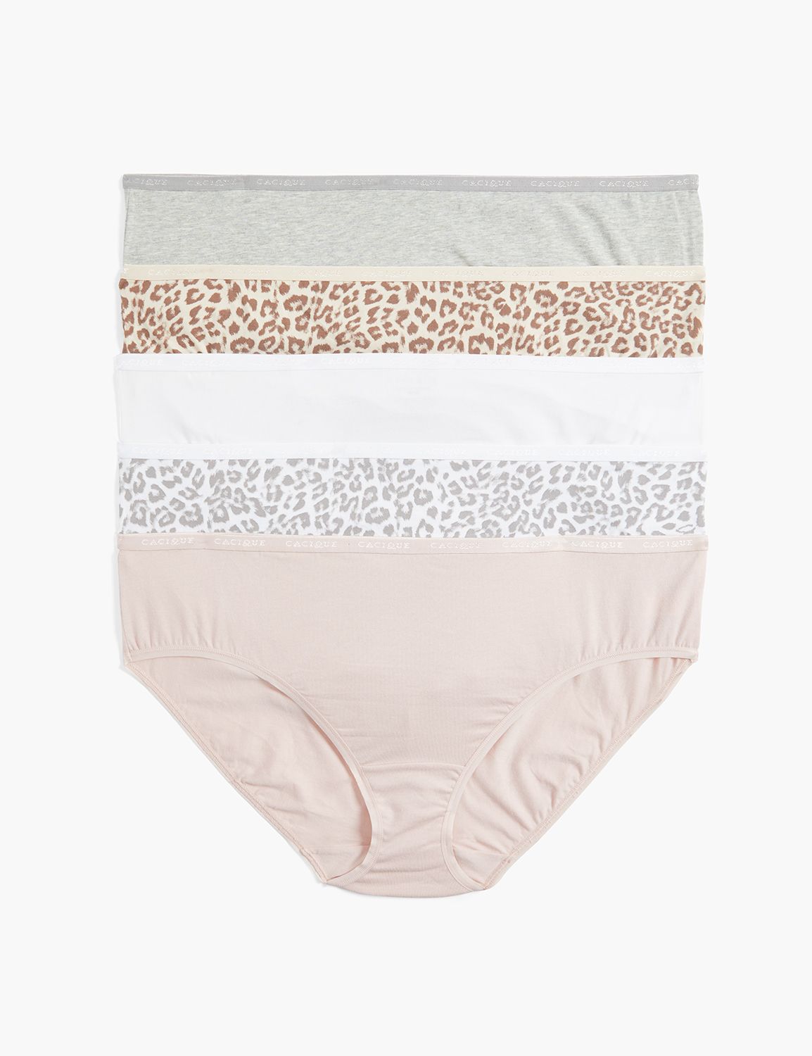 PANTY PACK Cotton Hipsters Tailored LaneBryant