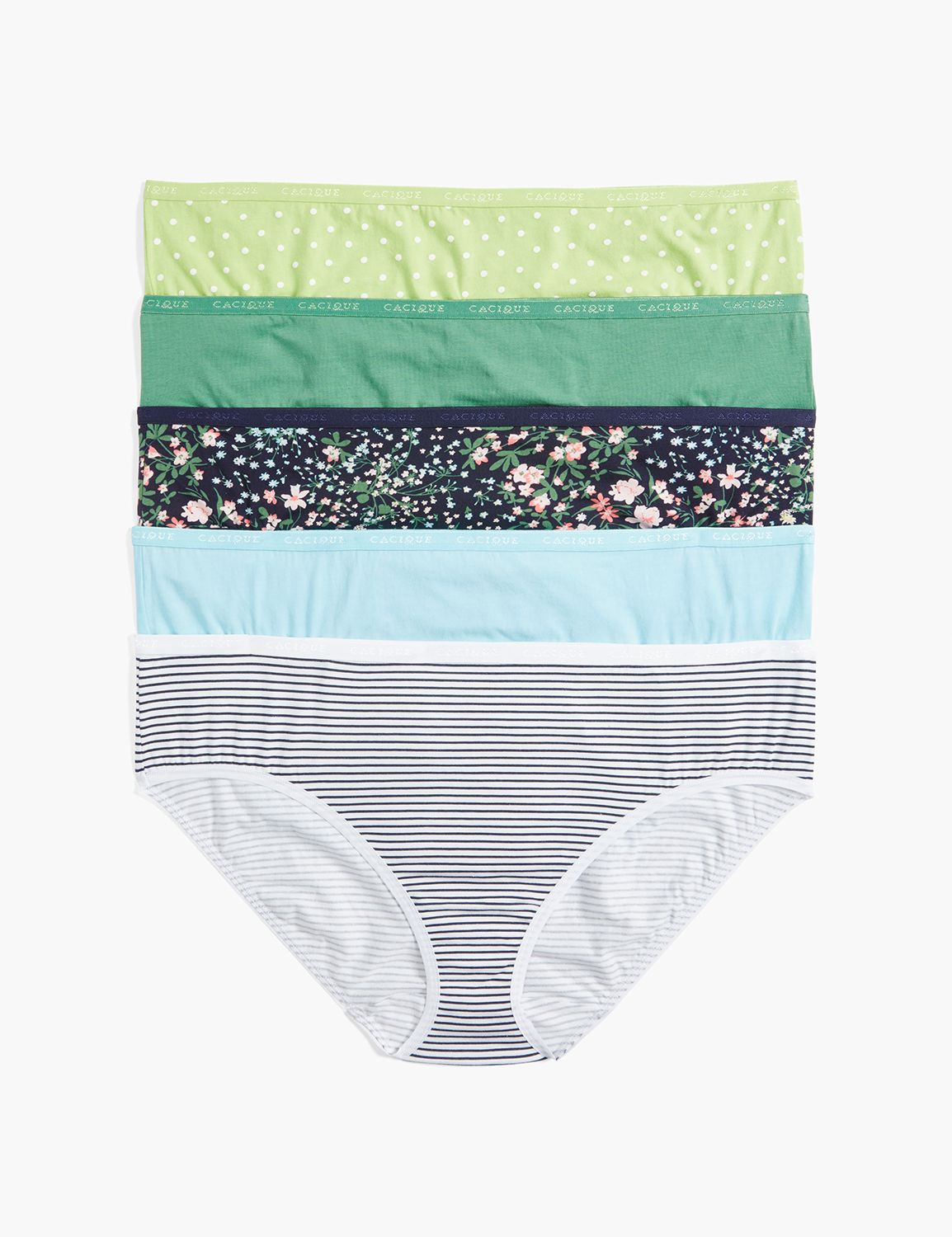 PANTY PACK Cotton Hipsters Tailored LaneBryant