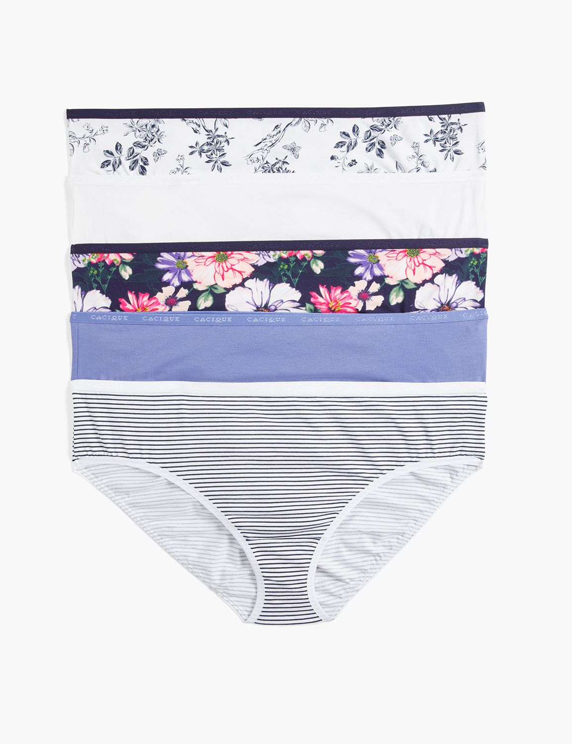 PANTY PACK Cotton Hipsters Tailored LaneBryant