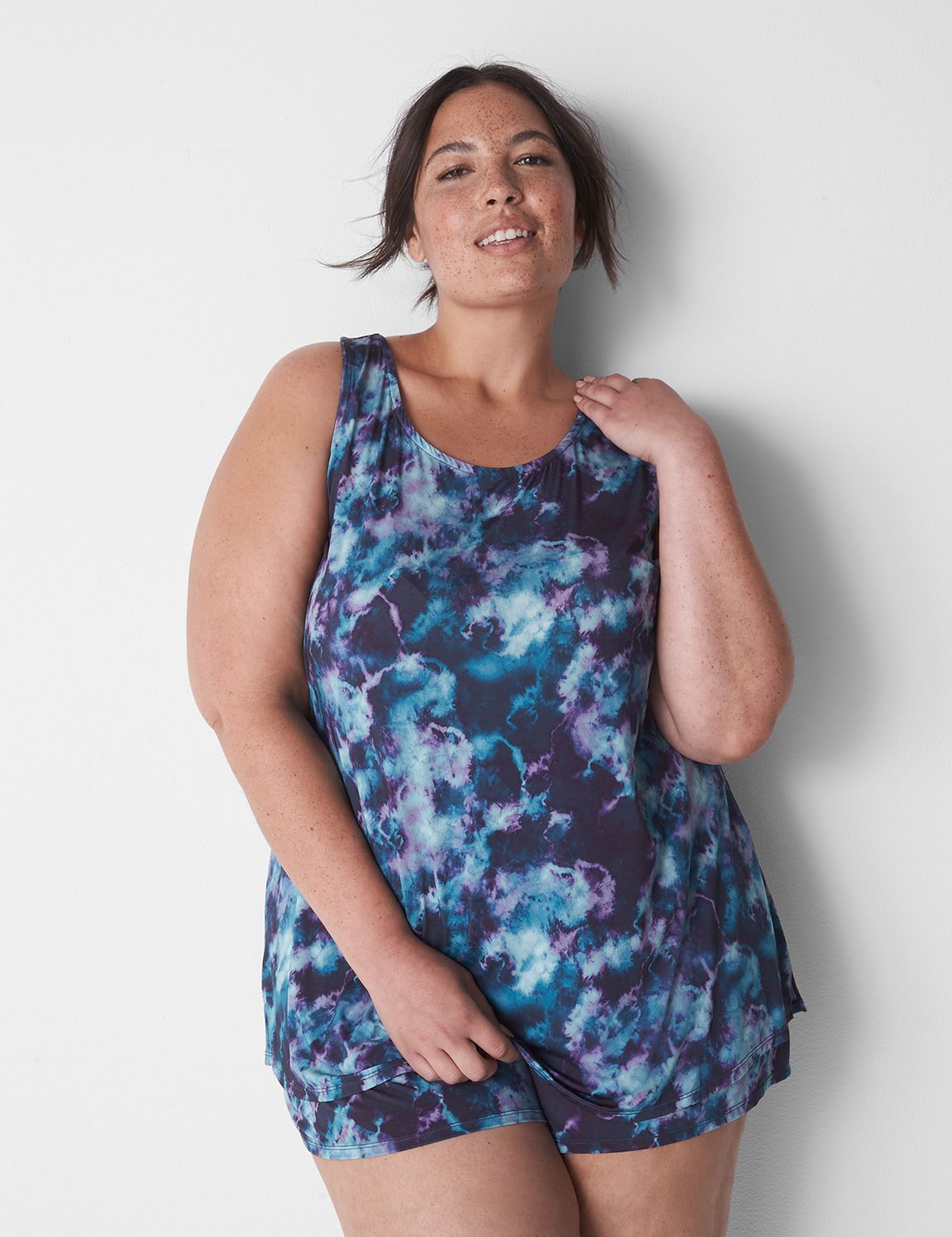 DreamyCool Tank and Short PJ Set 11 LaneBryant