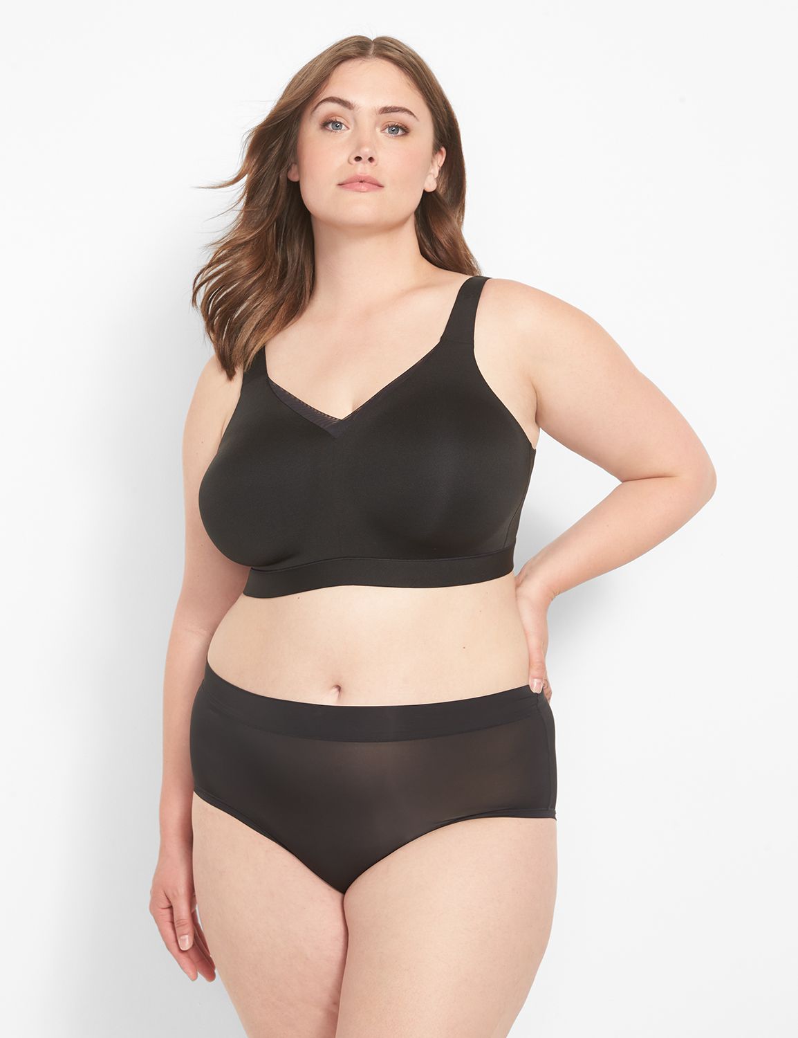 Comfort Bliss Lightly Lined Max Coverage No-Wire Bra