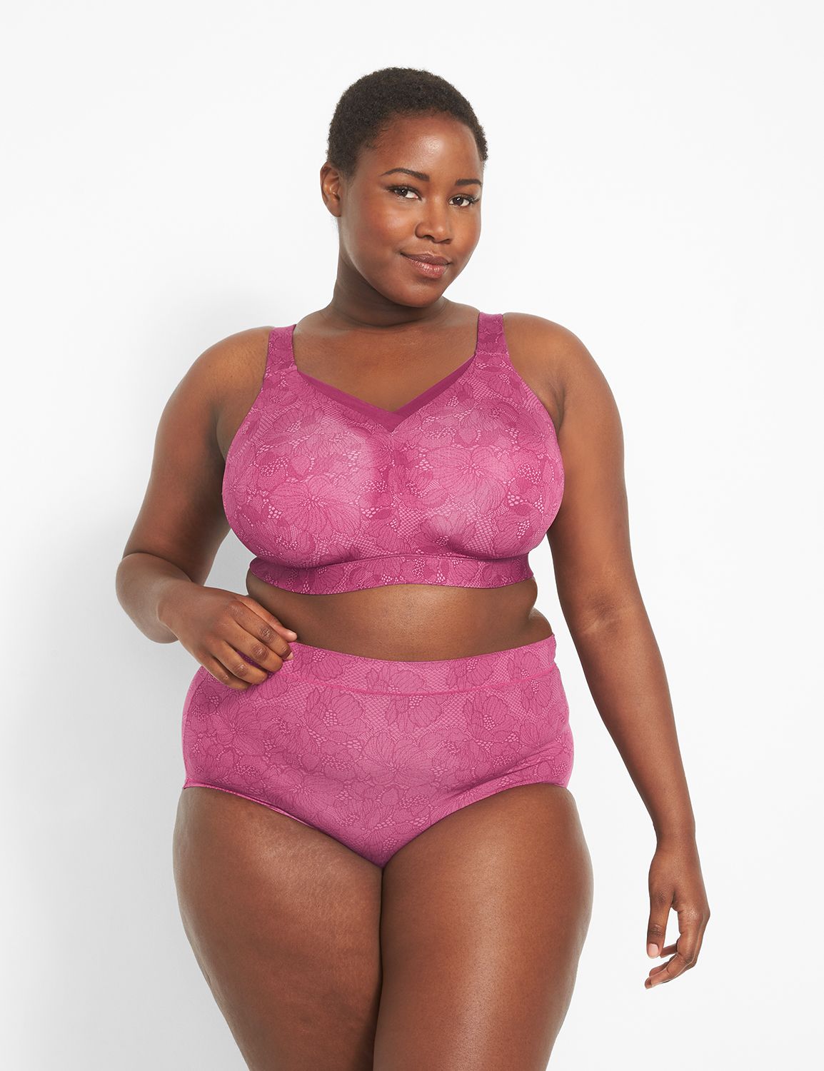 Comfort Bliss Lightly Lined Max Coverage No-Wire Bra