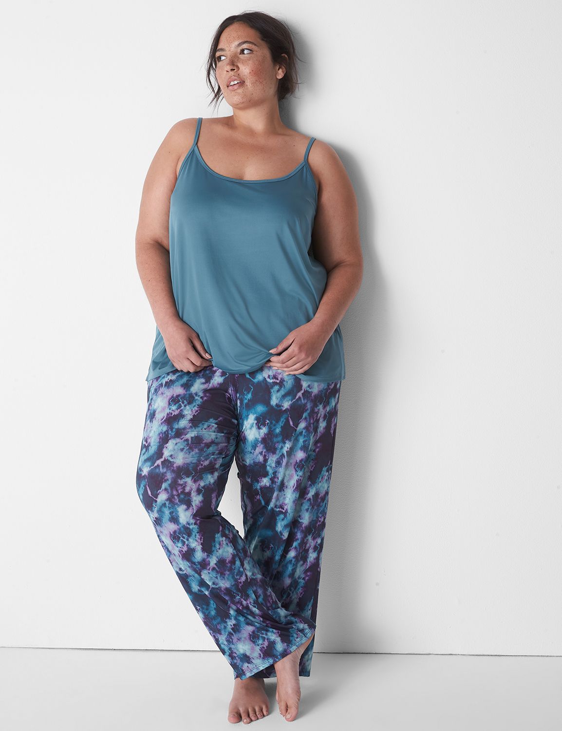 DreamyCool Cami and Block Pant PJ S LaneBryant