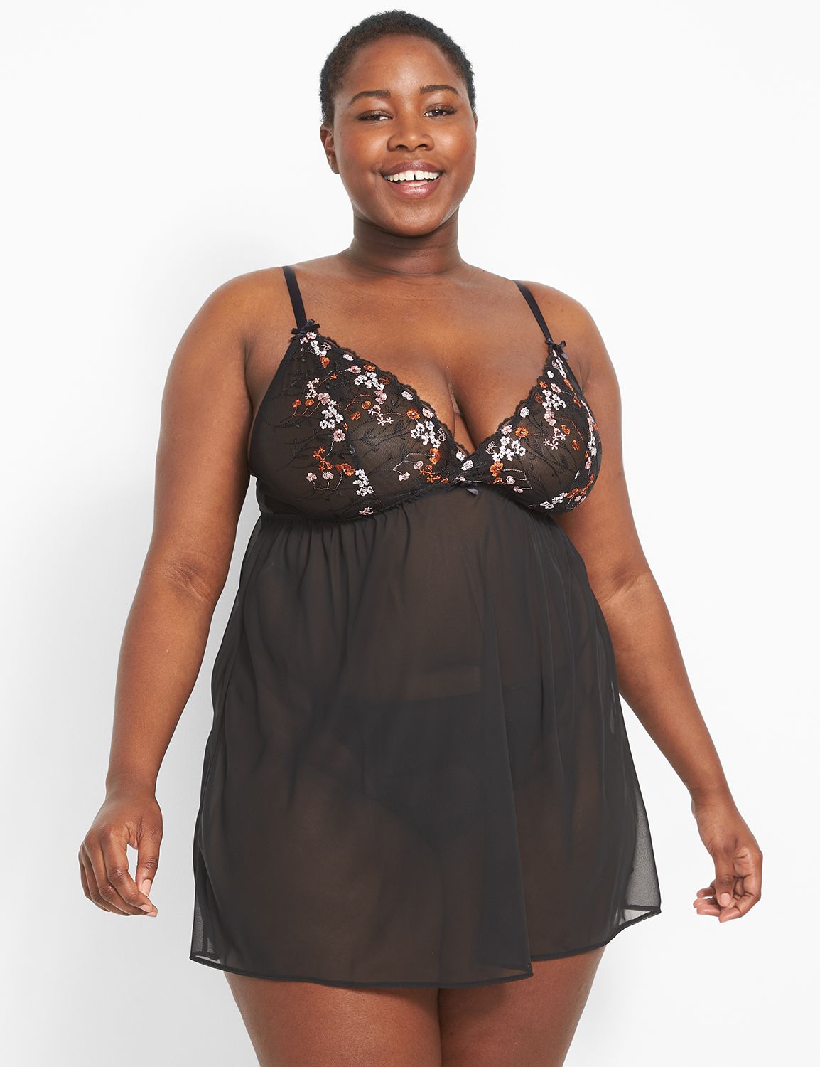 plus size black babydoll dress Plus Size Sugar Thrillz Heart Mini Dress- Black