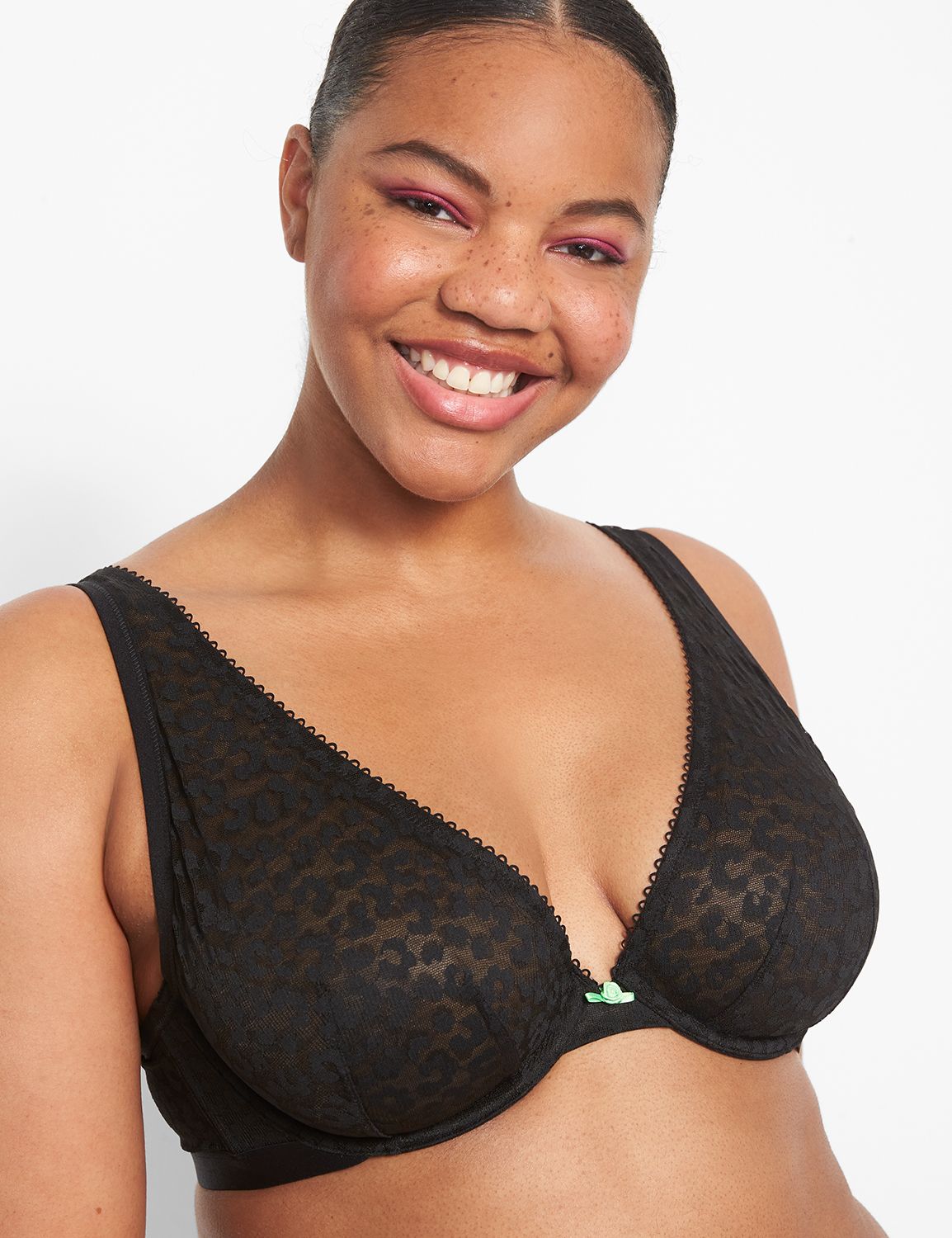 Animal Lace Top main image 1