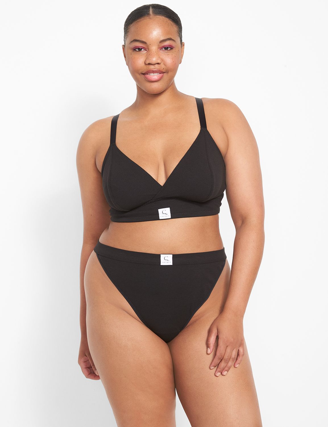 Ultra High Waist Pocket Swim Bottom