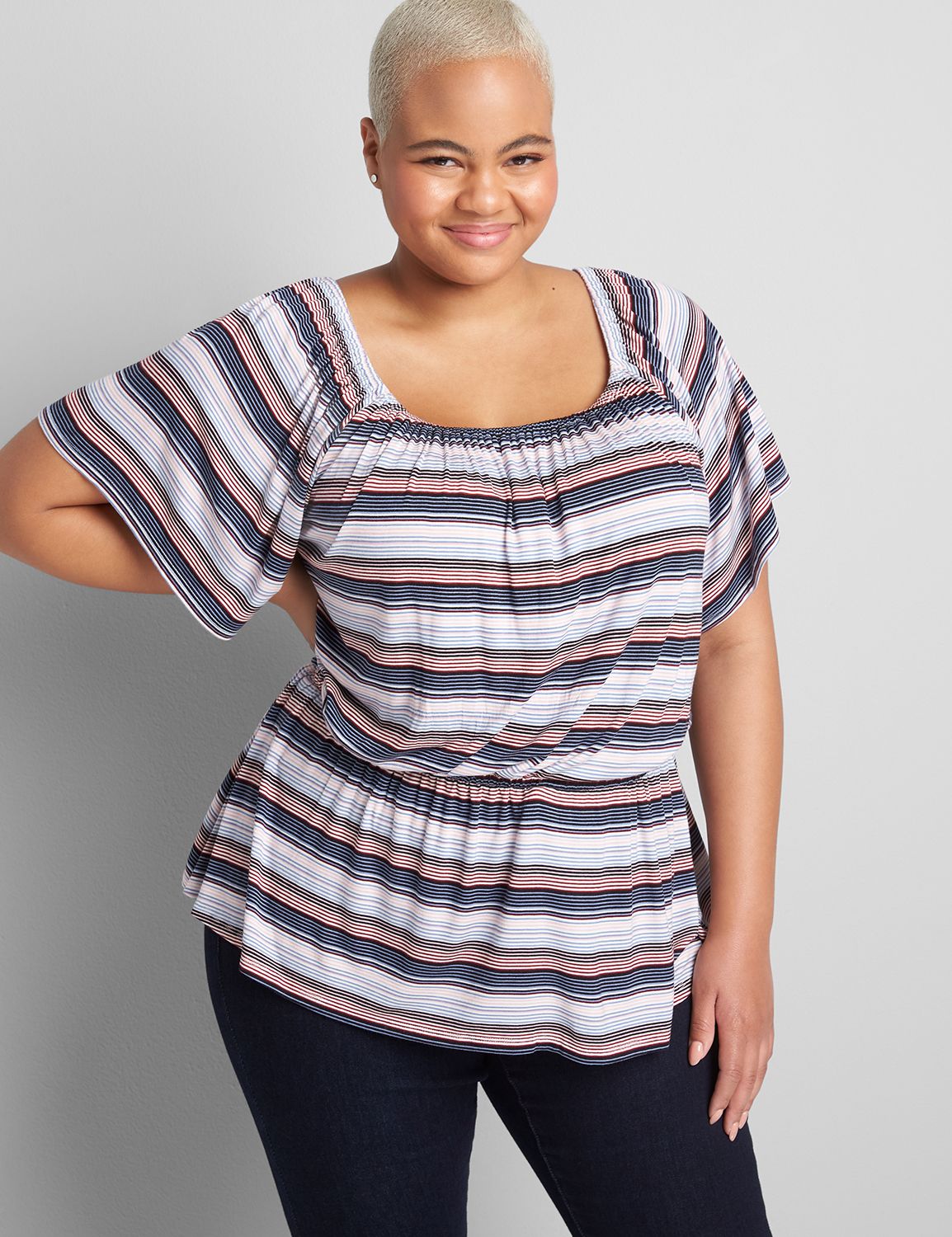 afsked Edition Effektivt Clearance Plus Size Tops & Tees - On Sale Today | Lane Bryant