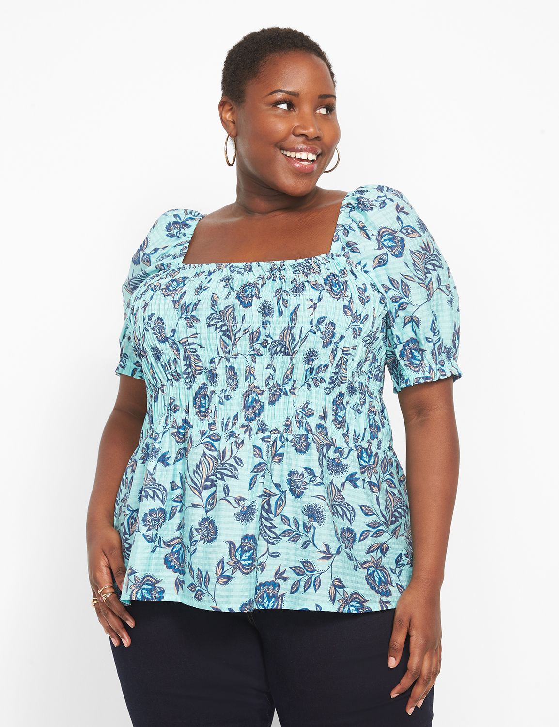 Lane bryant sale peplum tops