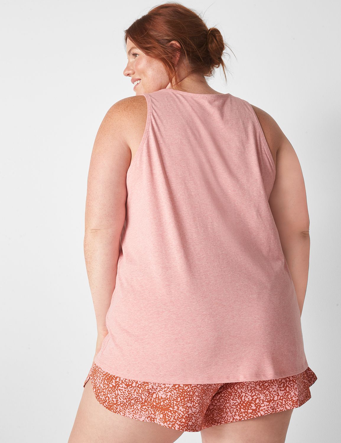 Knit Tank & Short PJ Set LaneBryant