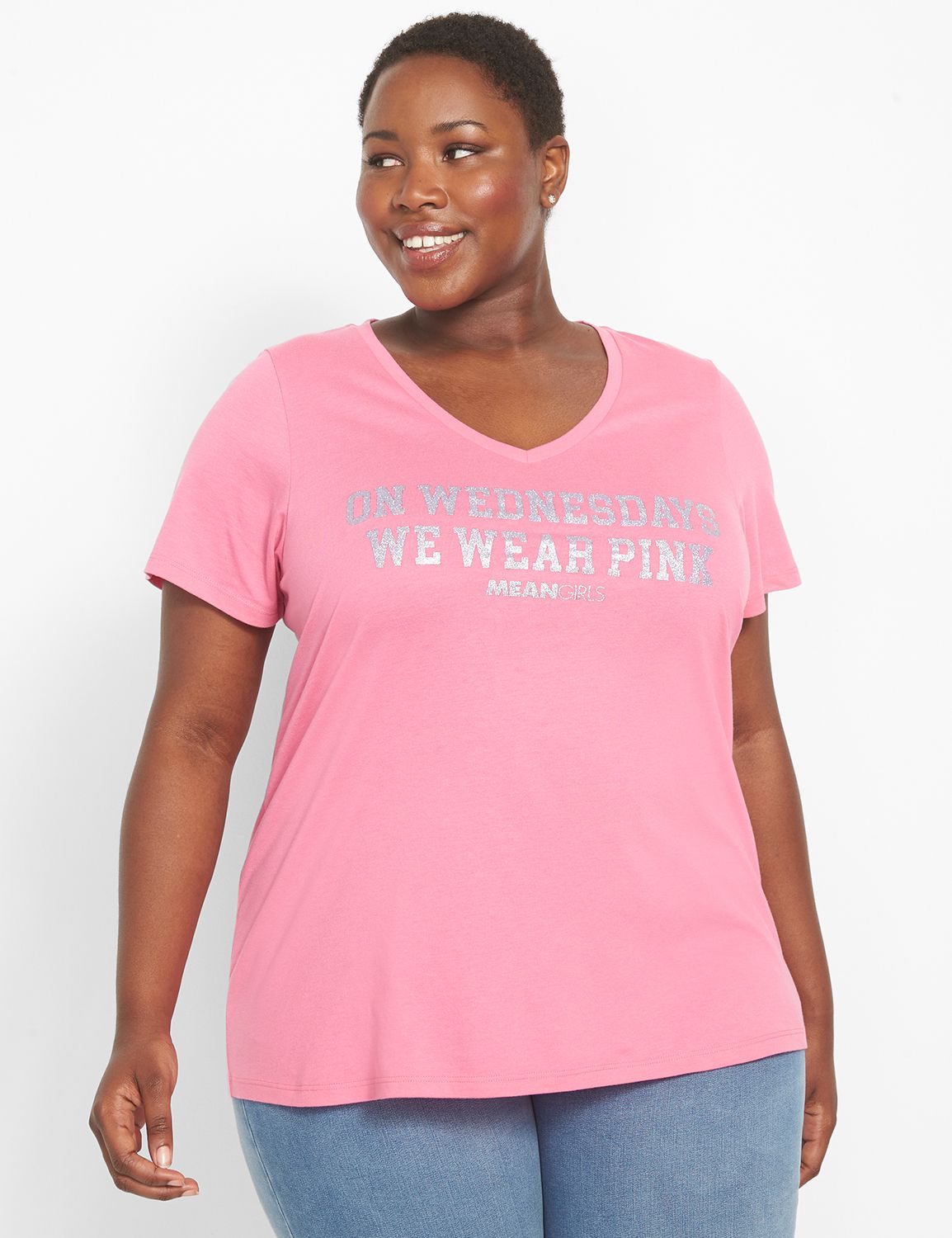 On Wednesdays We Wear Pink' Women's Plus Size T-Shirt | Spreadshirt