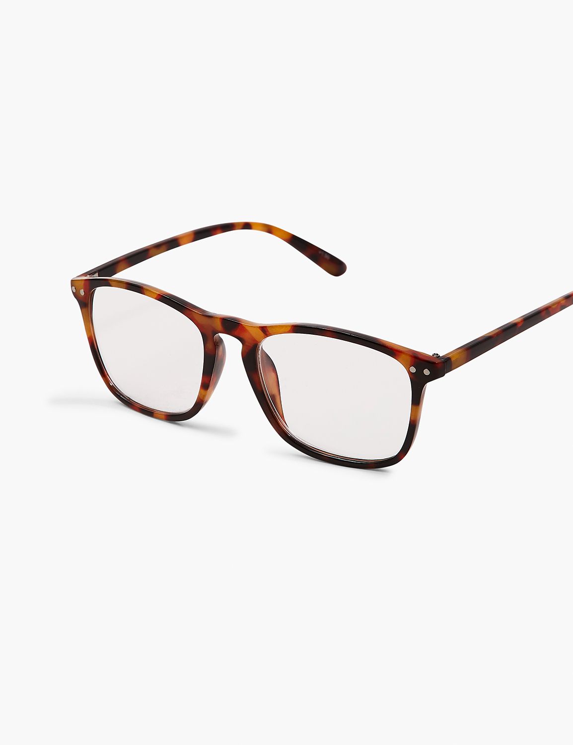 Tort Rectangular Reading Glasses LaneBryant