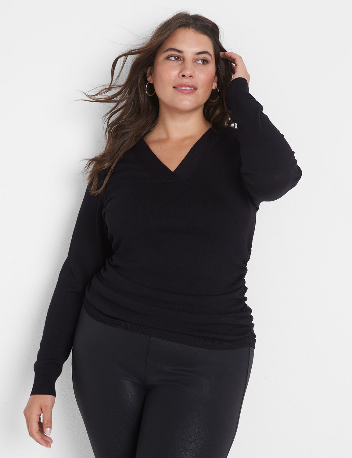 Lane bryant outlet v neck sweater