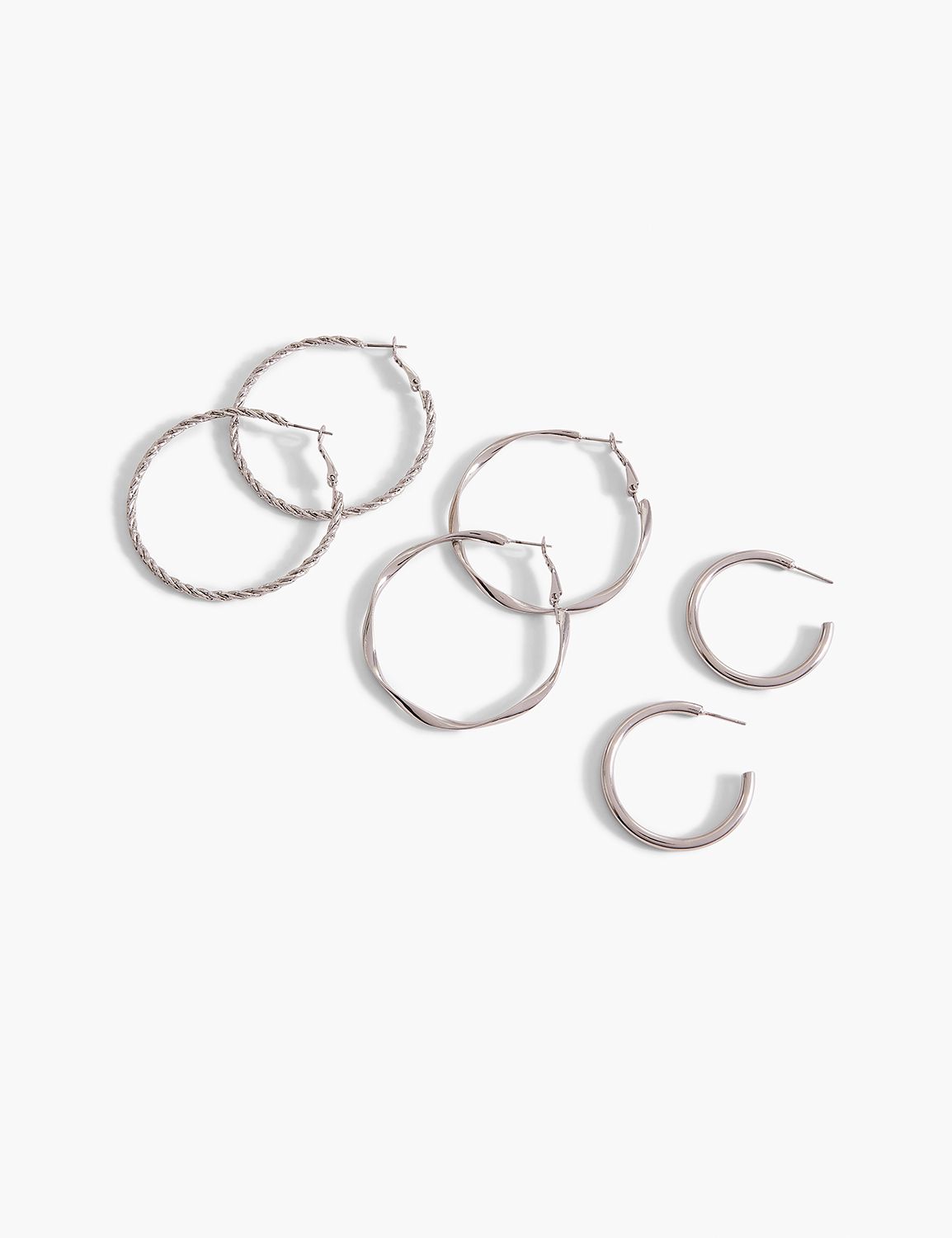 NOVELTY HOOP EARRING 3 PK Product Image 1