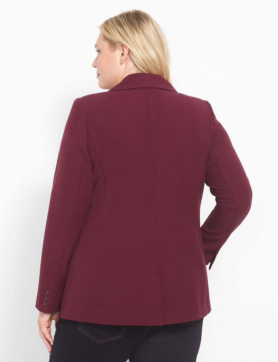 The Perfect Drape One Button Blazer