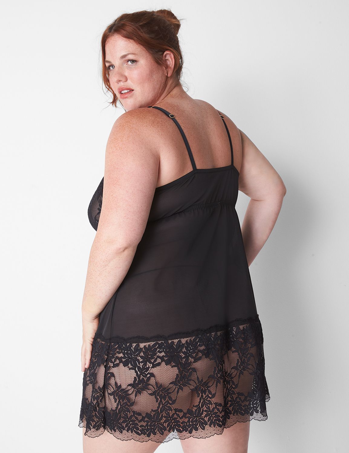 Lace Mesh Chemise 1127883 Product Image 2