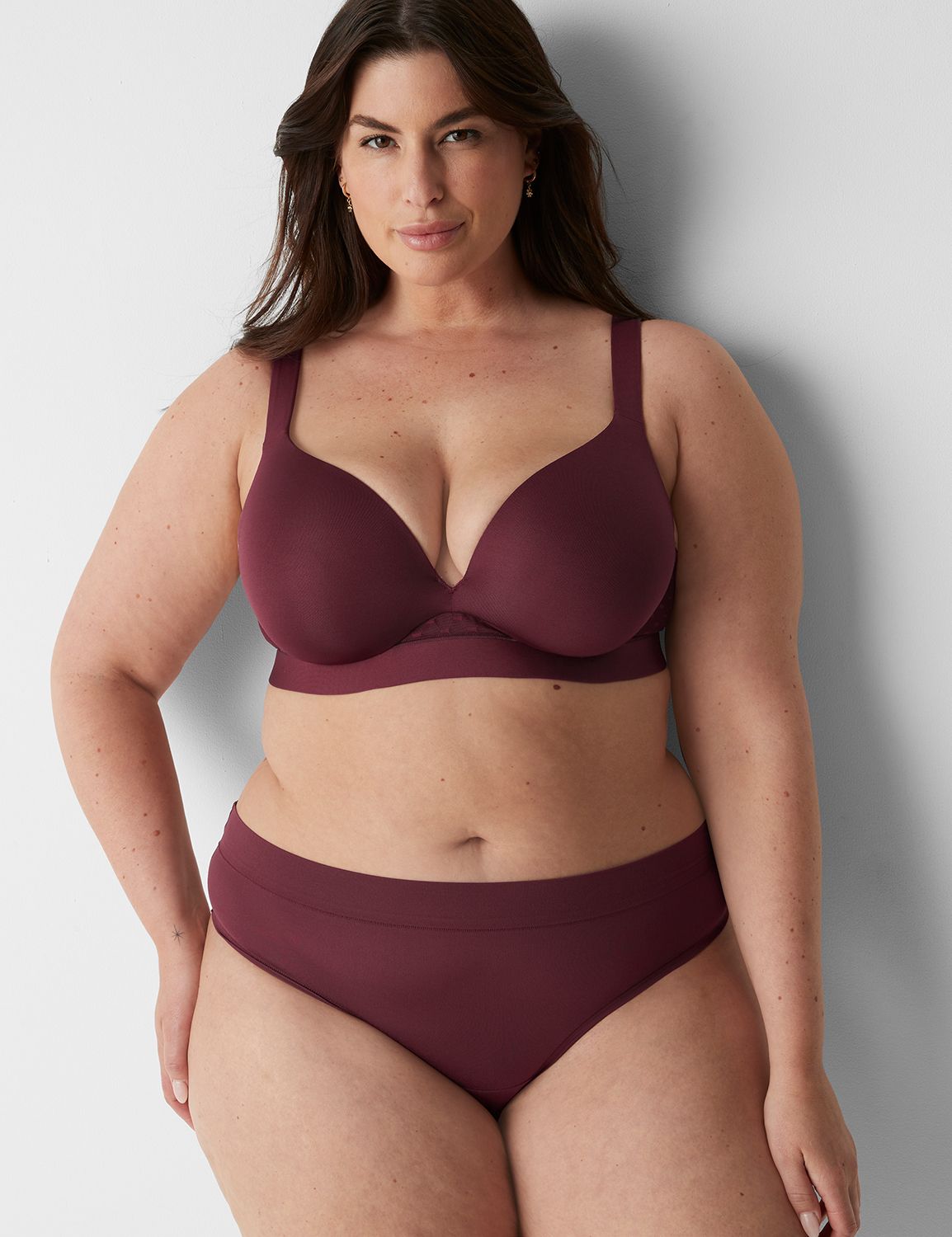 Comfort Bliss Thong Panty 1124014-T | LaneBryant