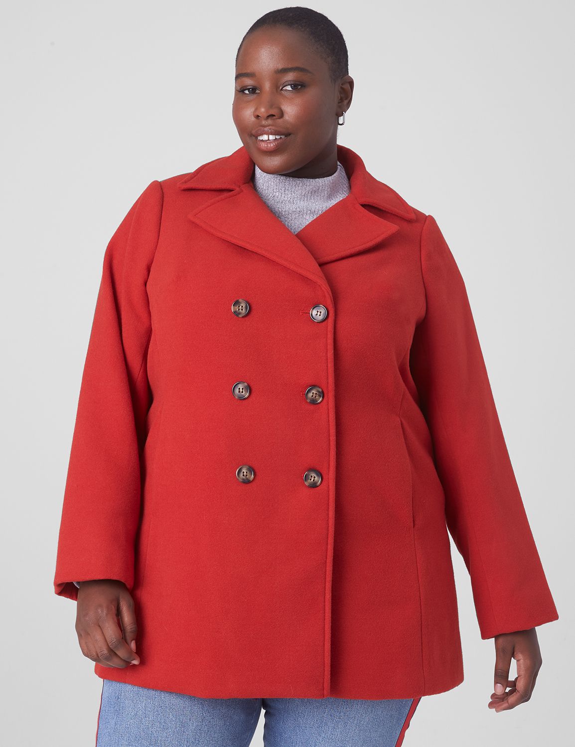 Lane bryant wool sales coat