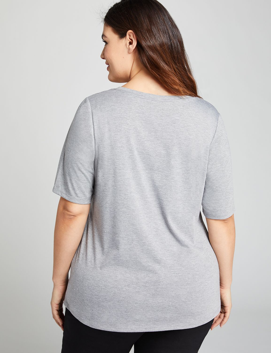 Modest Sleeve Scoop Tee 1125053 Product Image 2