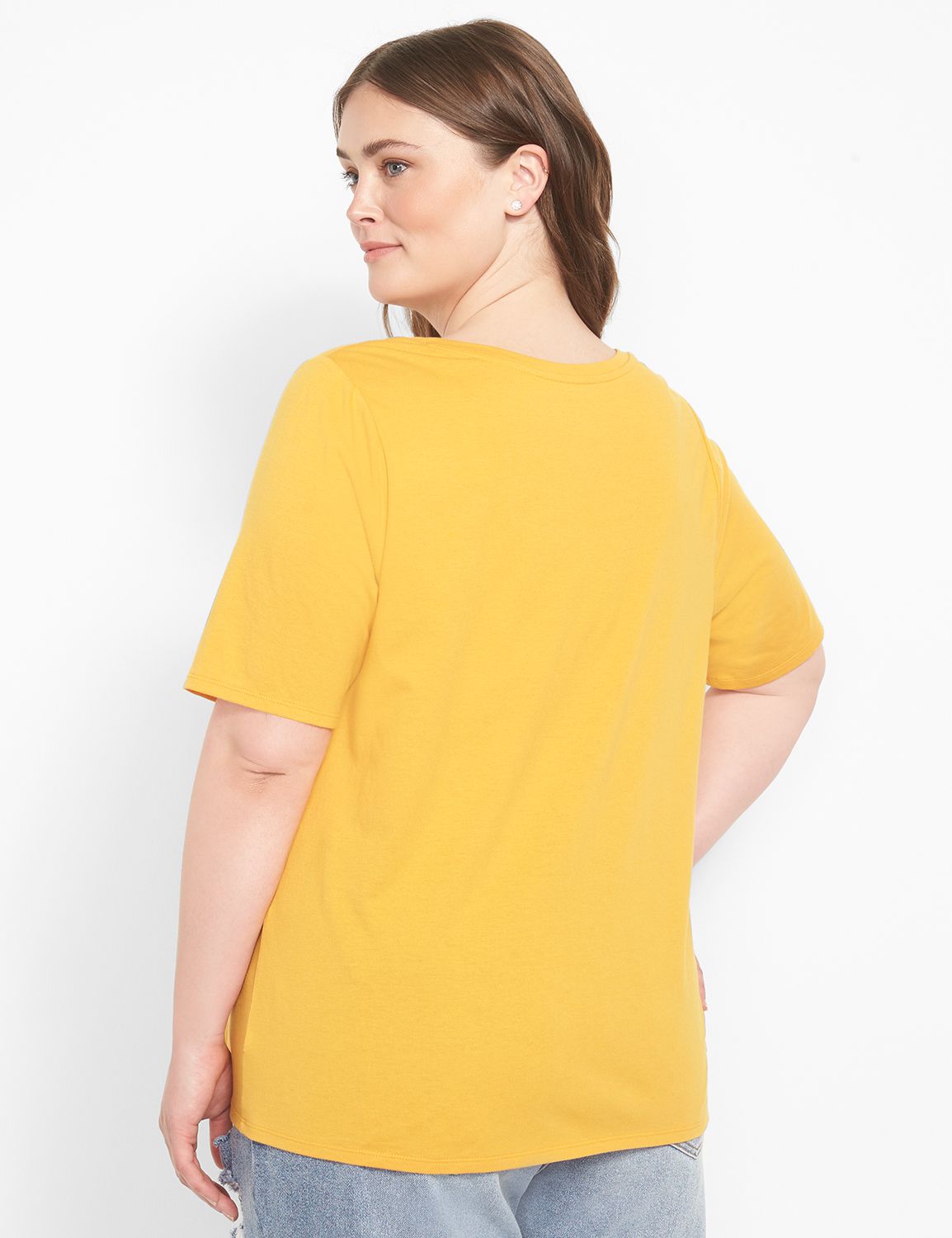 Modest Sleeve Scoop Tee 1125053 Product Image 2