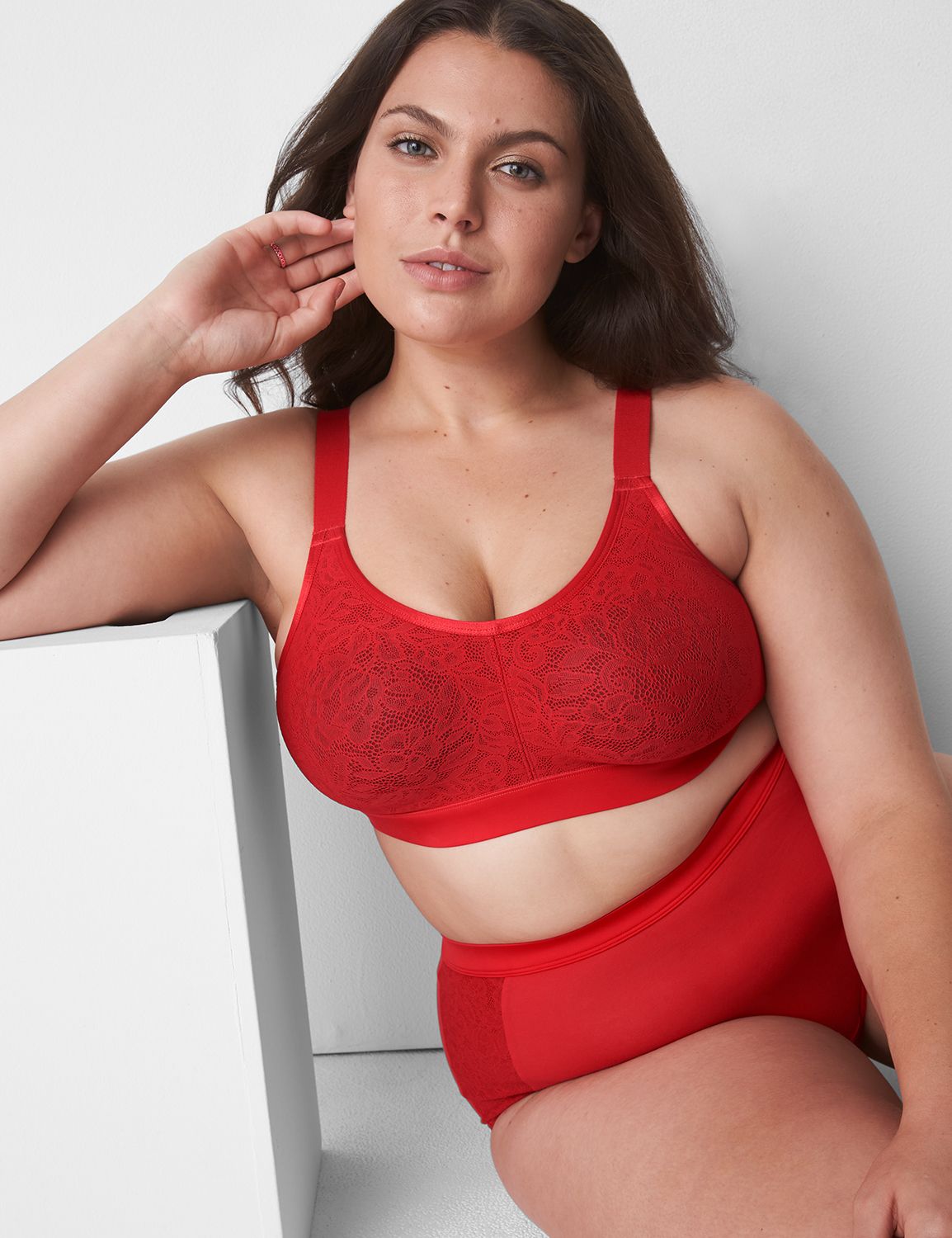 Unlined No-Wire Scoop Bra With Cotton Comfort Band