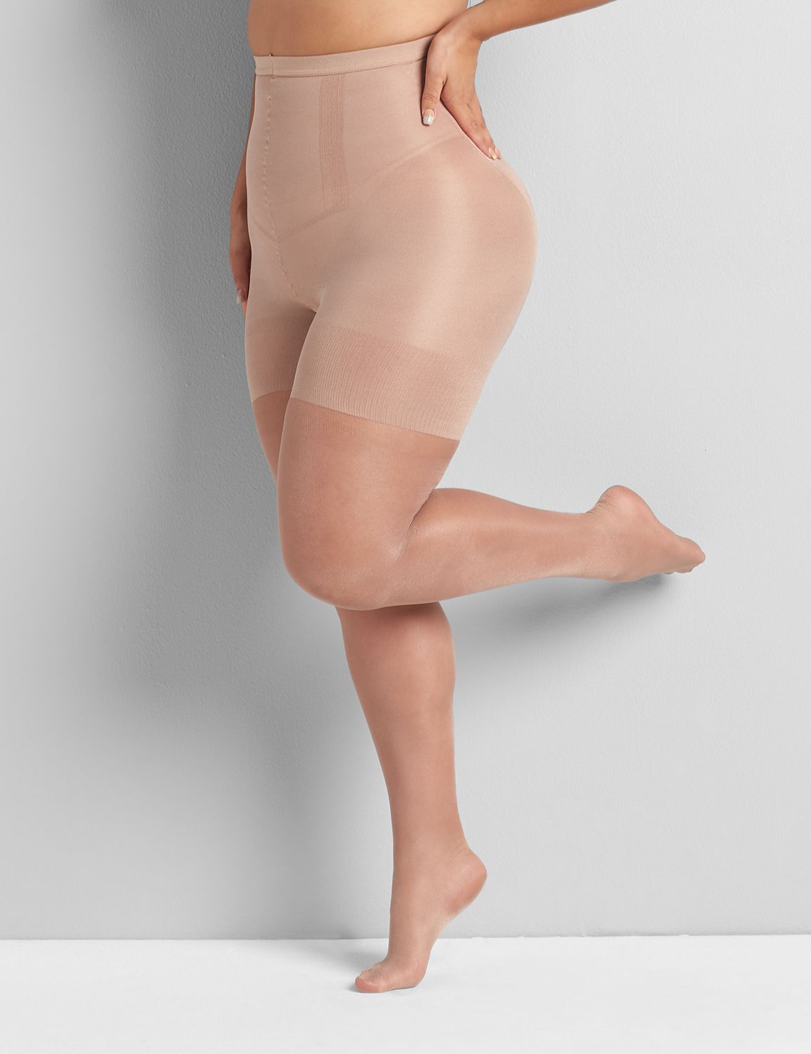 Lane Bryant Plus Size High-Waist Shaping Tights