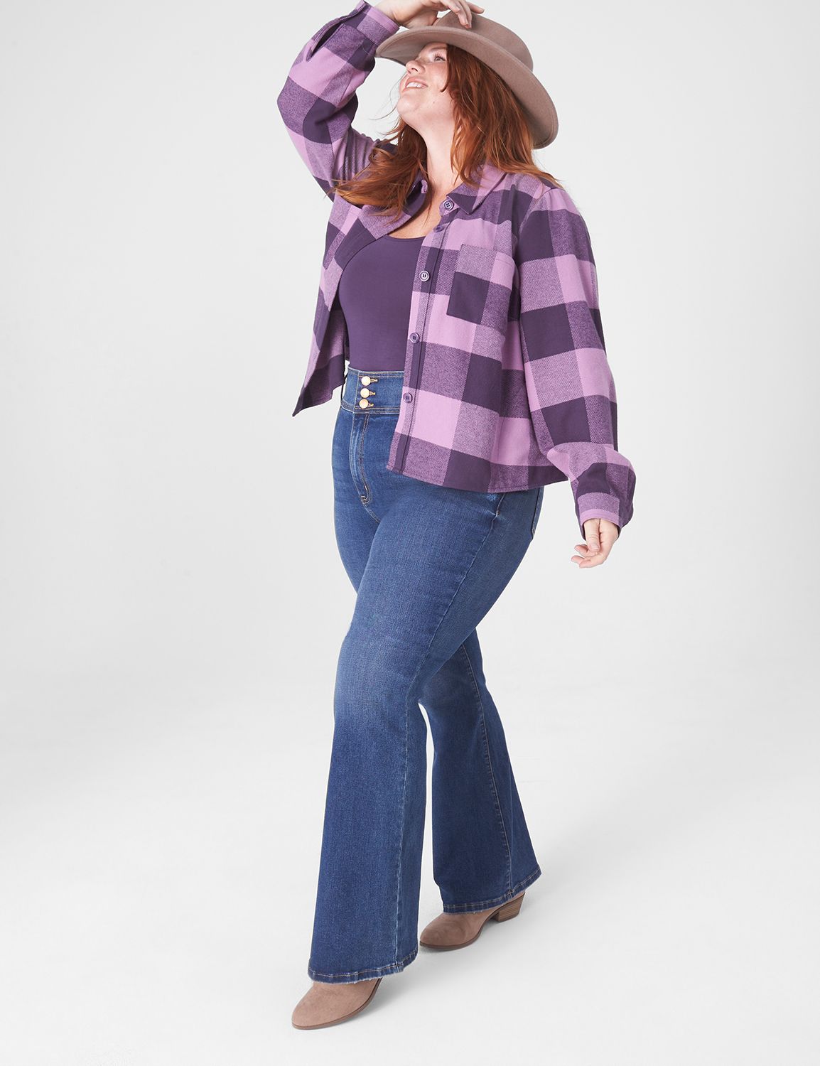 ULTRA HIGH RISE FLARE JEAN - ARIEL Product Image 1