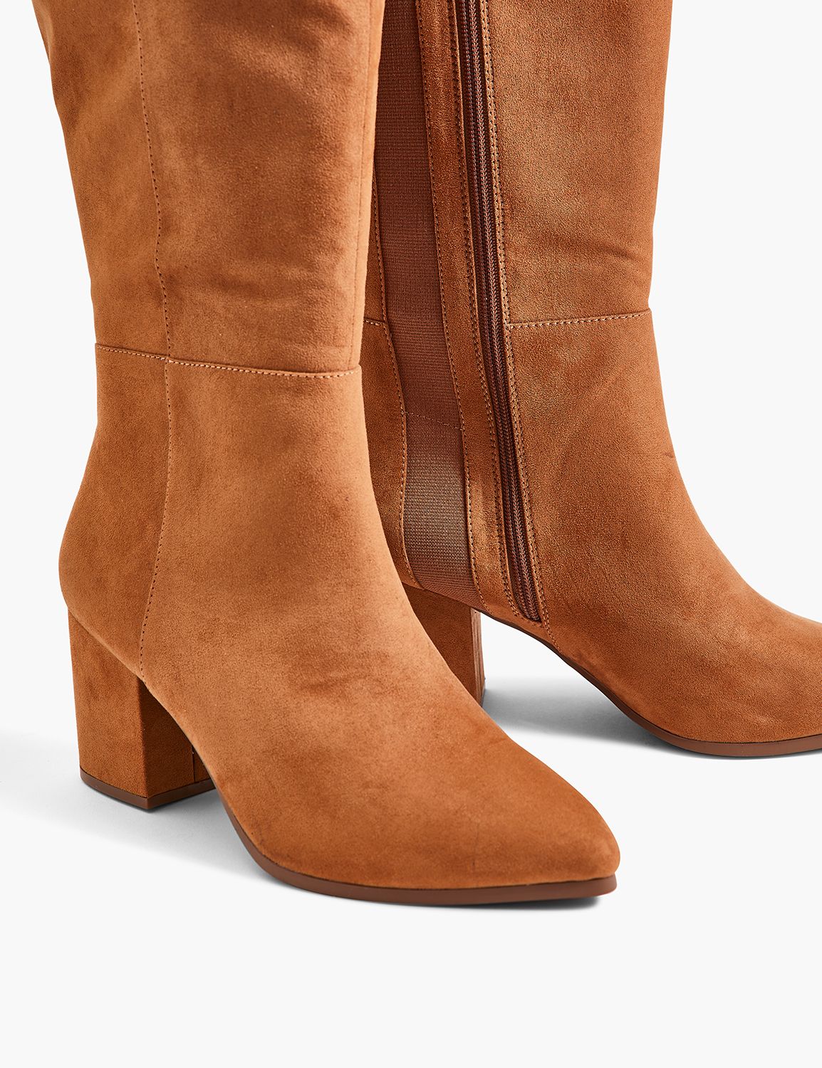 Lane bryant discount suede boots