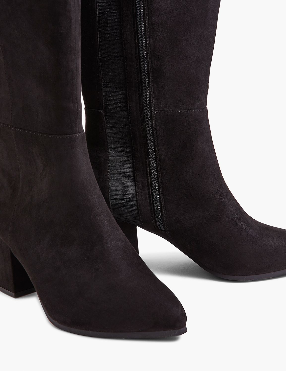 Collins Light Grey Pointed Toe Boot