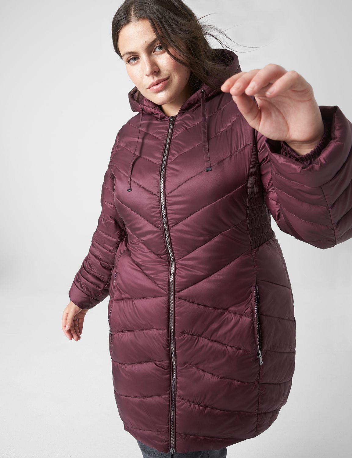 Lane bryant packable store puffer jacket