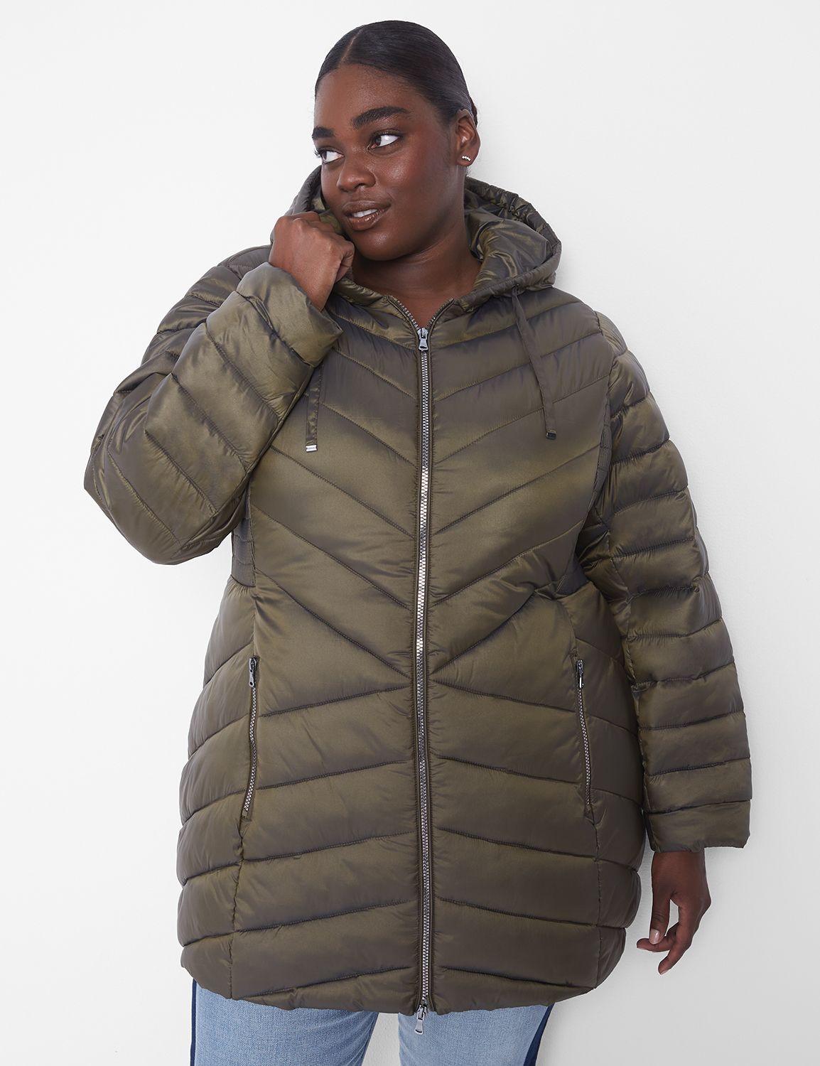 Lane bryant store puffer coat