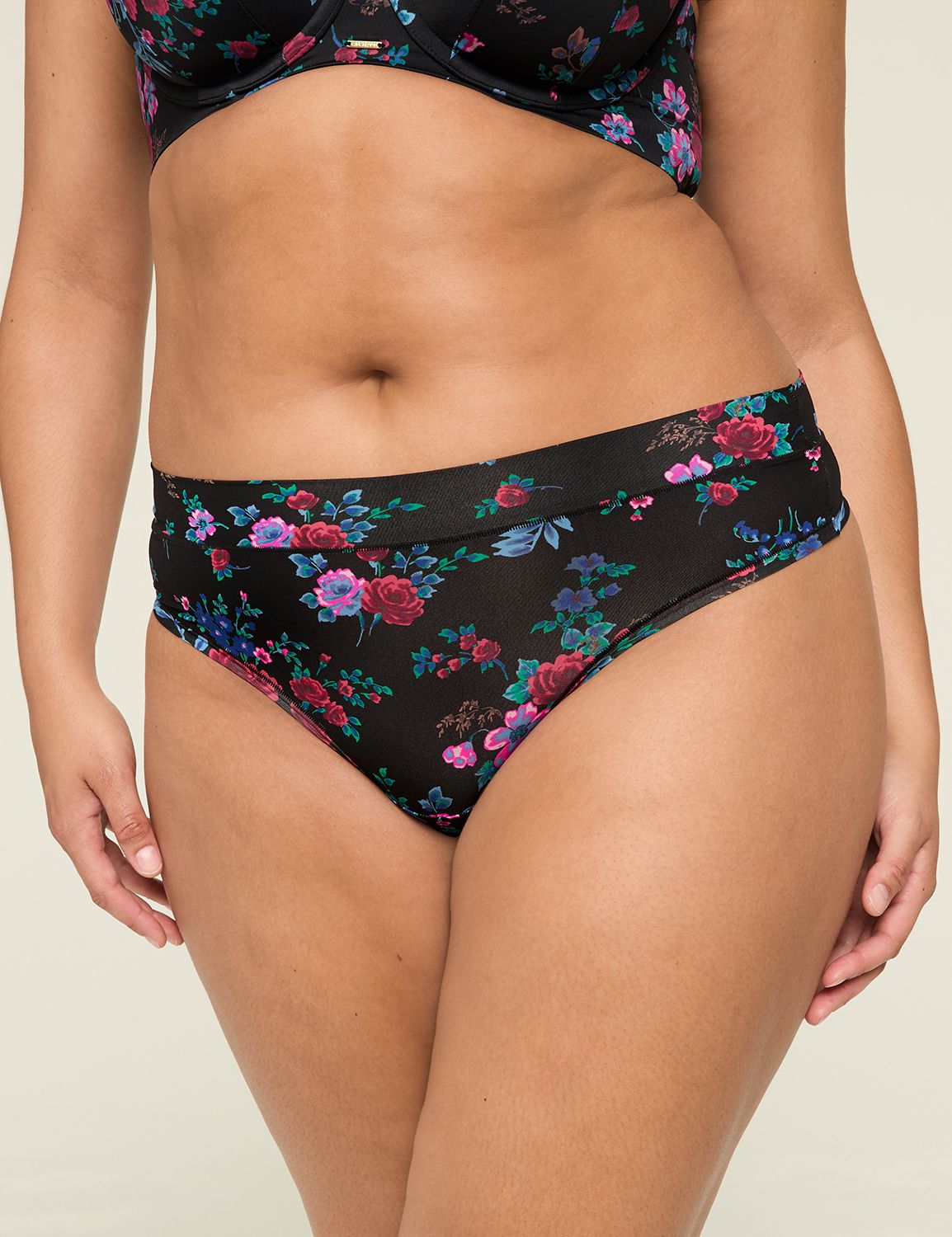 Comfort Bliss Thong Panty 1124014-F | LaneBryant