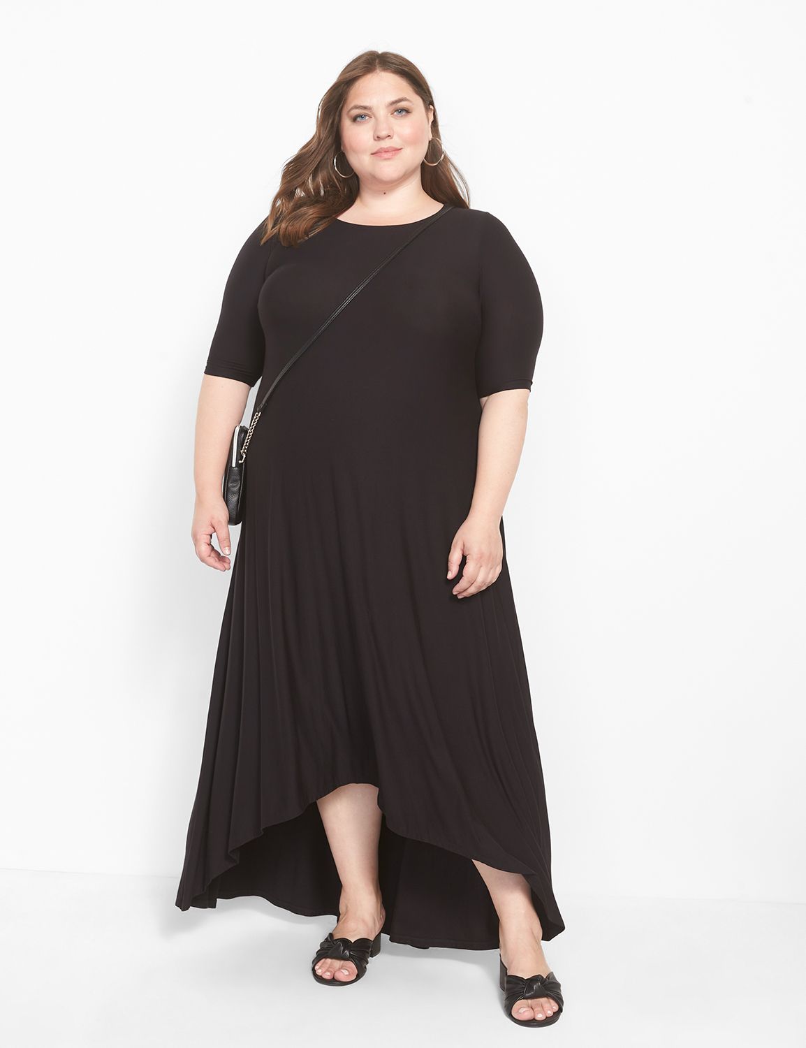 Lane bryant high low 2024 dress