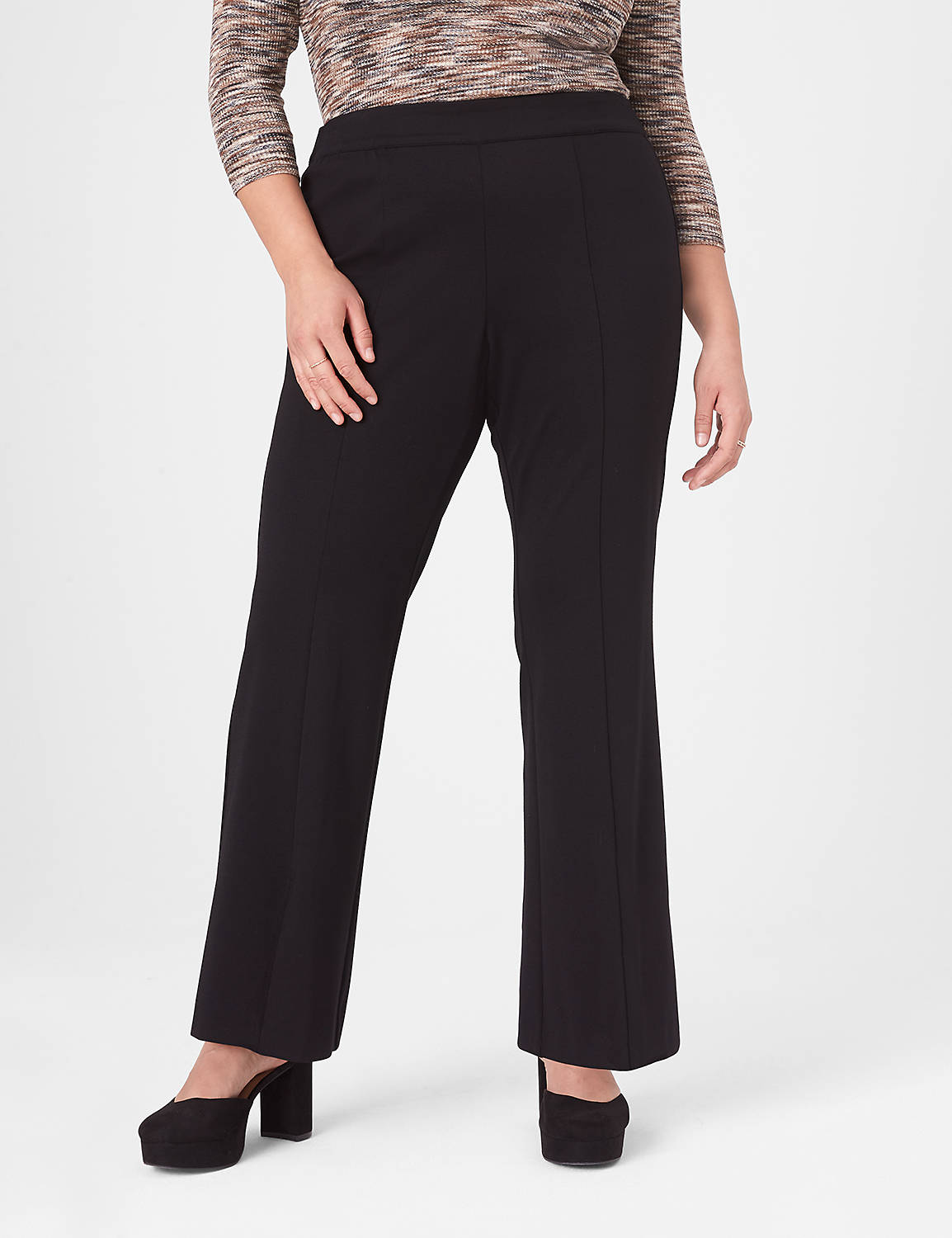 Pull-On Ponte High Rise Flare 11293