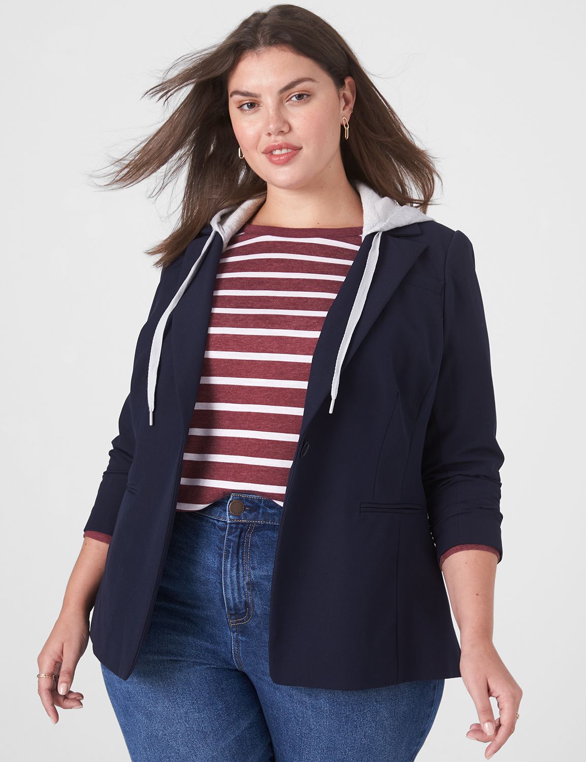 Lane bryant outlet blazer jacket