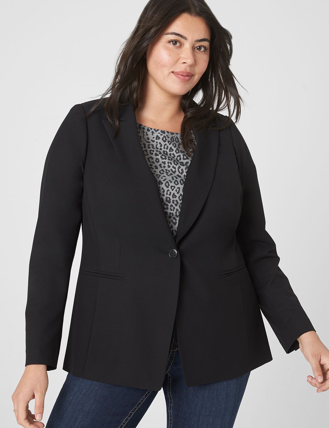 Perfect Drape Blazer With Removable Hood