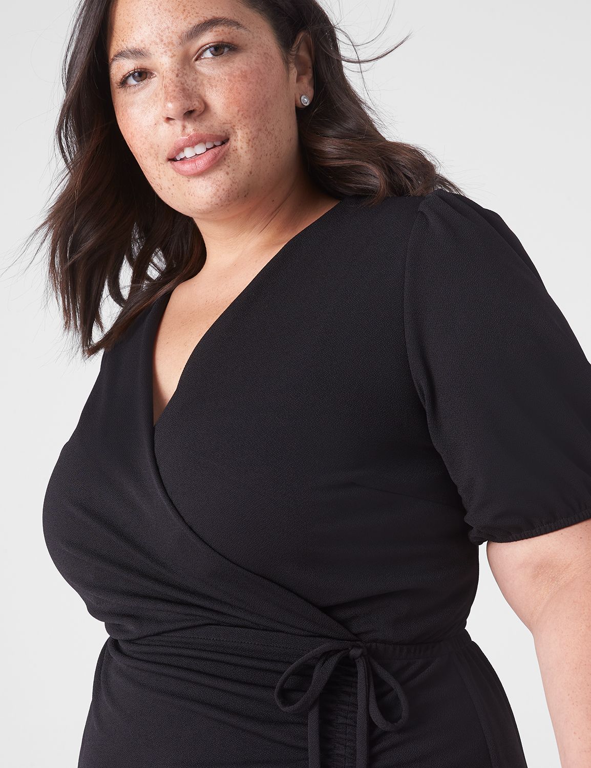 Lane bryant black store dress