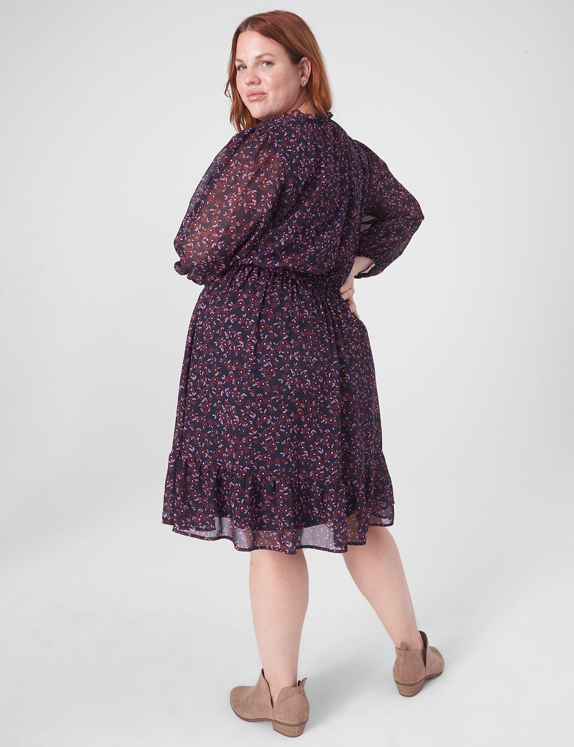 slim fit dress slacks Joanie Knit Dress 3/4 Sleeve main image 1