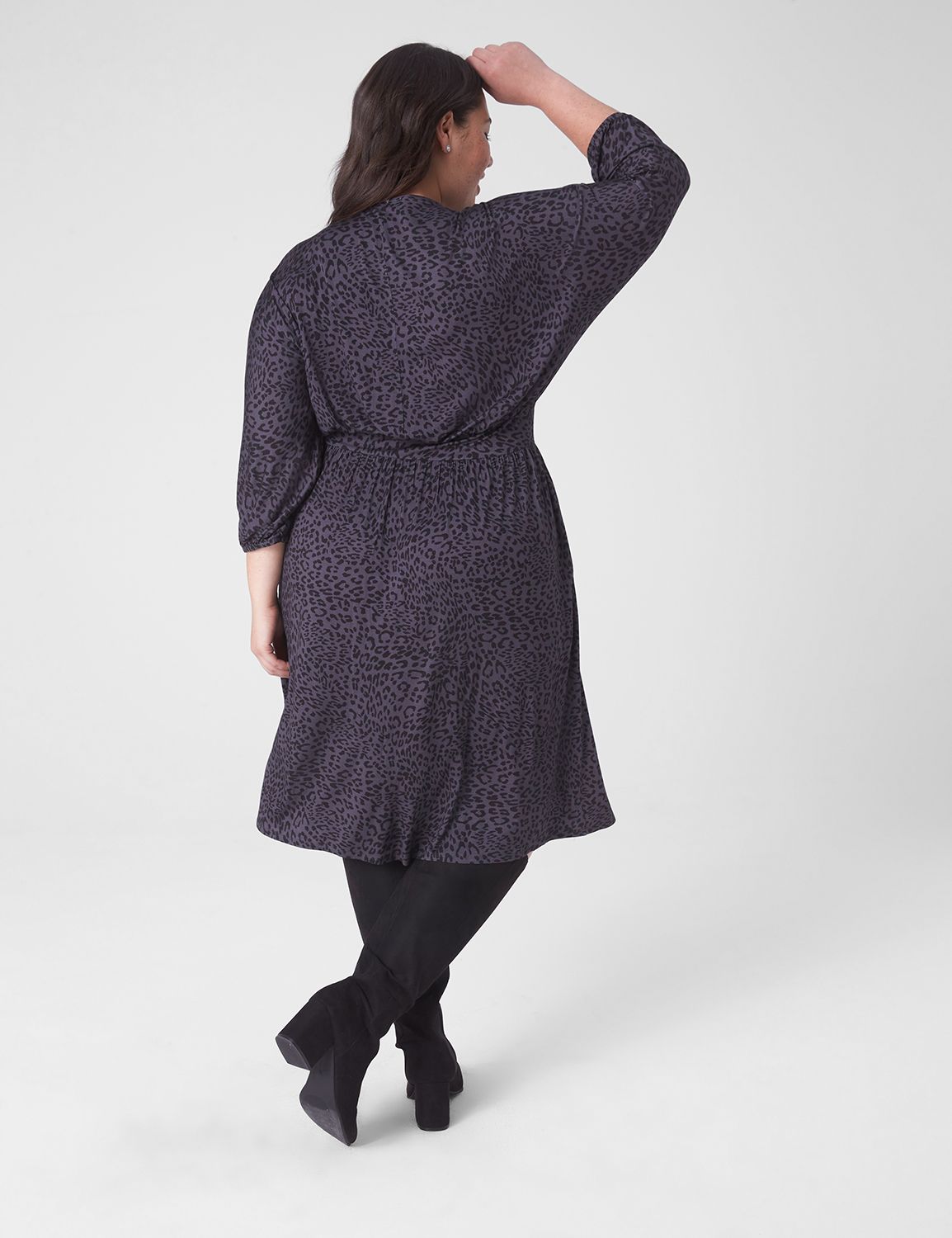 Dolman V-Neck 3/4 Sleeve Top