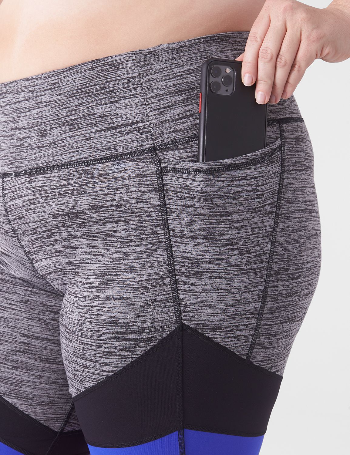 Livi High Rise Livi Soft Marl Knee Product Image 4