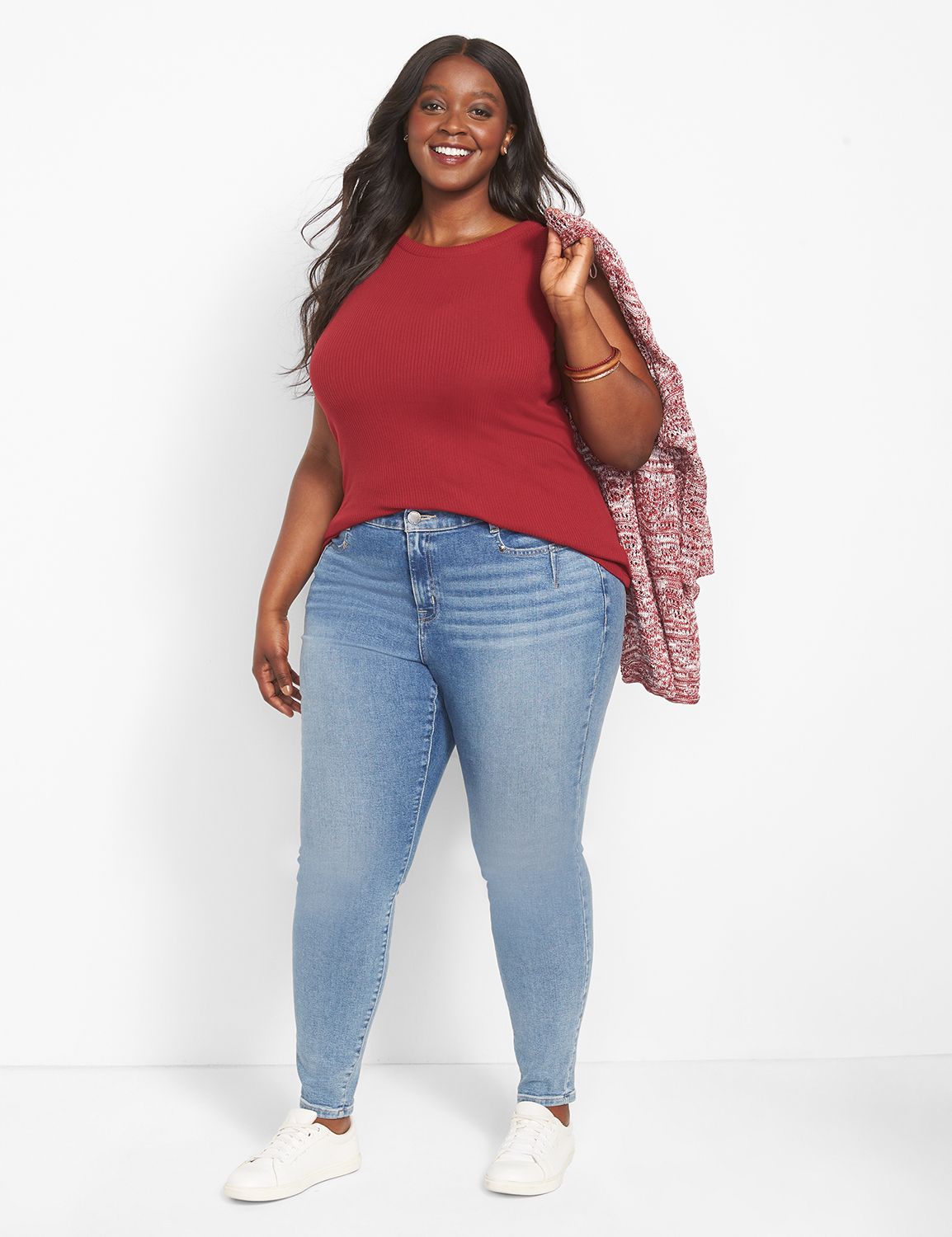 Rib Halter Neck Tank