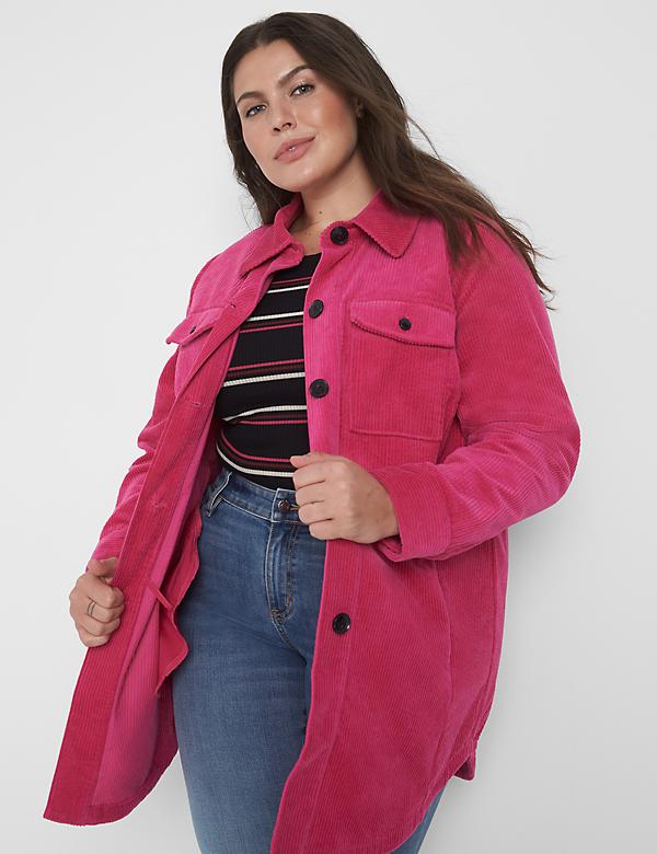 Plus Size Women's Coats: Leather, Puffers & Wraps | Lane Bryant