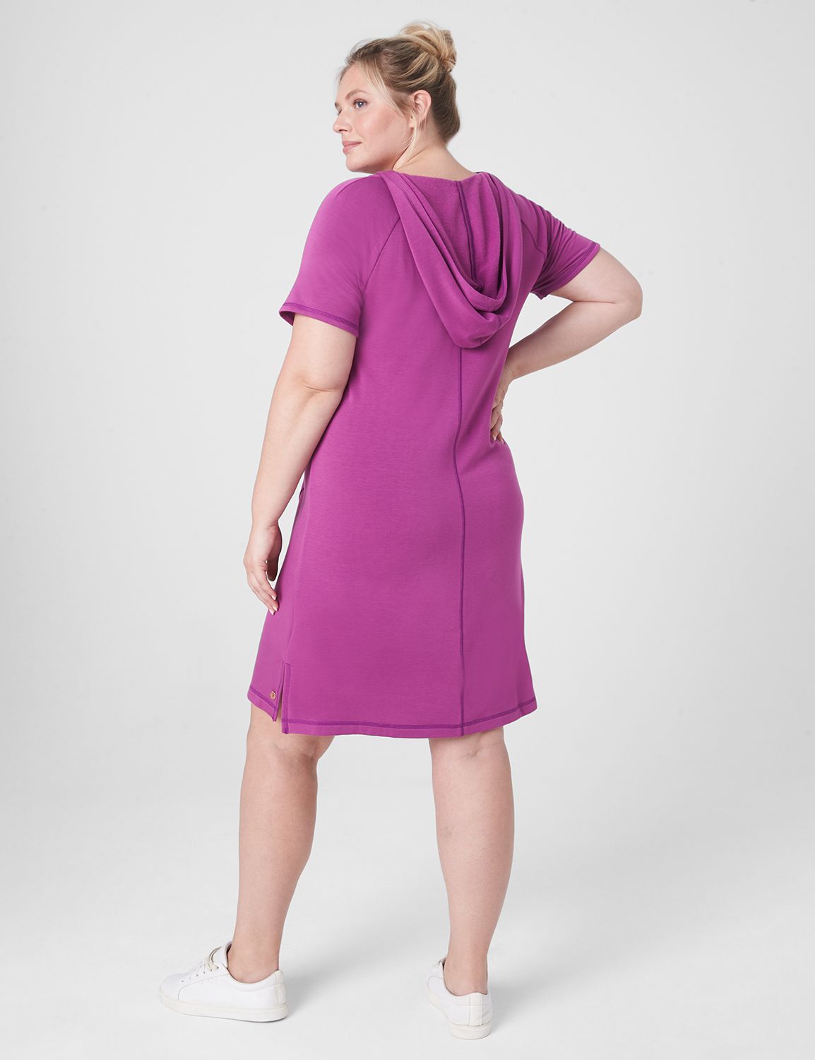Long Sleeve Mid Vneck Cozy Soft Hoo Product Image 2